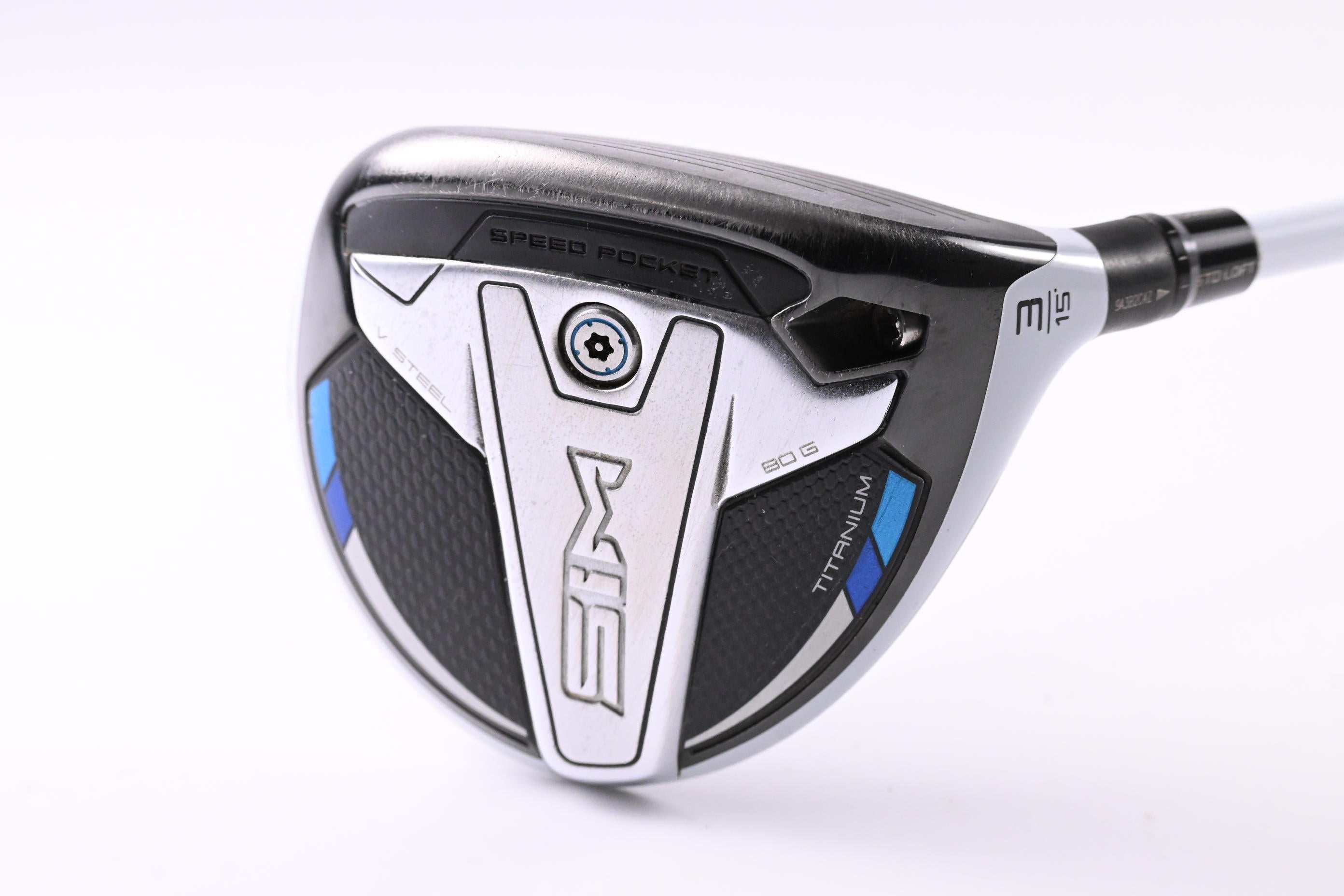 Taylormade SIM Ti #3 Wood / 15 Degree / X-Flex Fujikura Pro 2.0 8 Shaft