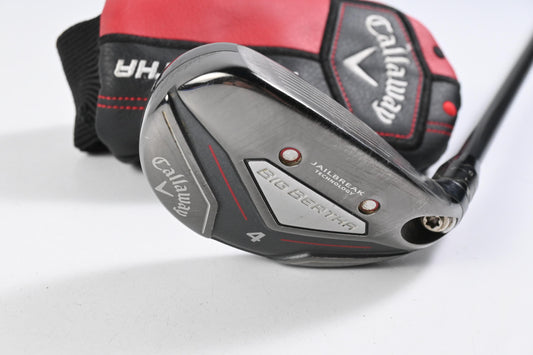 Callaway Big Bertha 2023 #4 Hybrid / 21 Degree / Regular Flex UST Mamiya Recoil