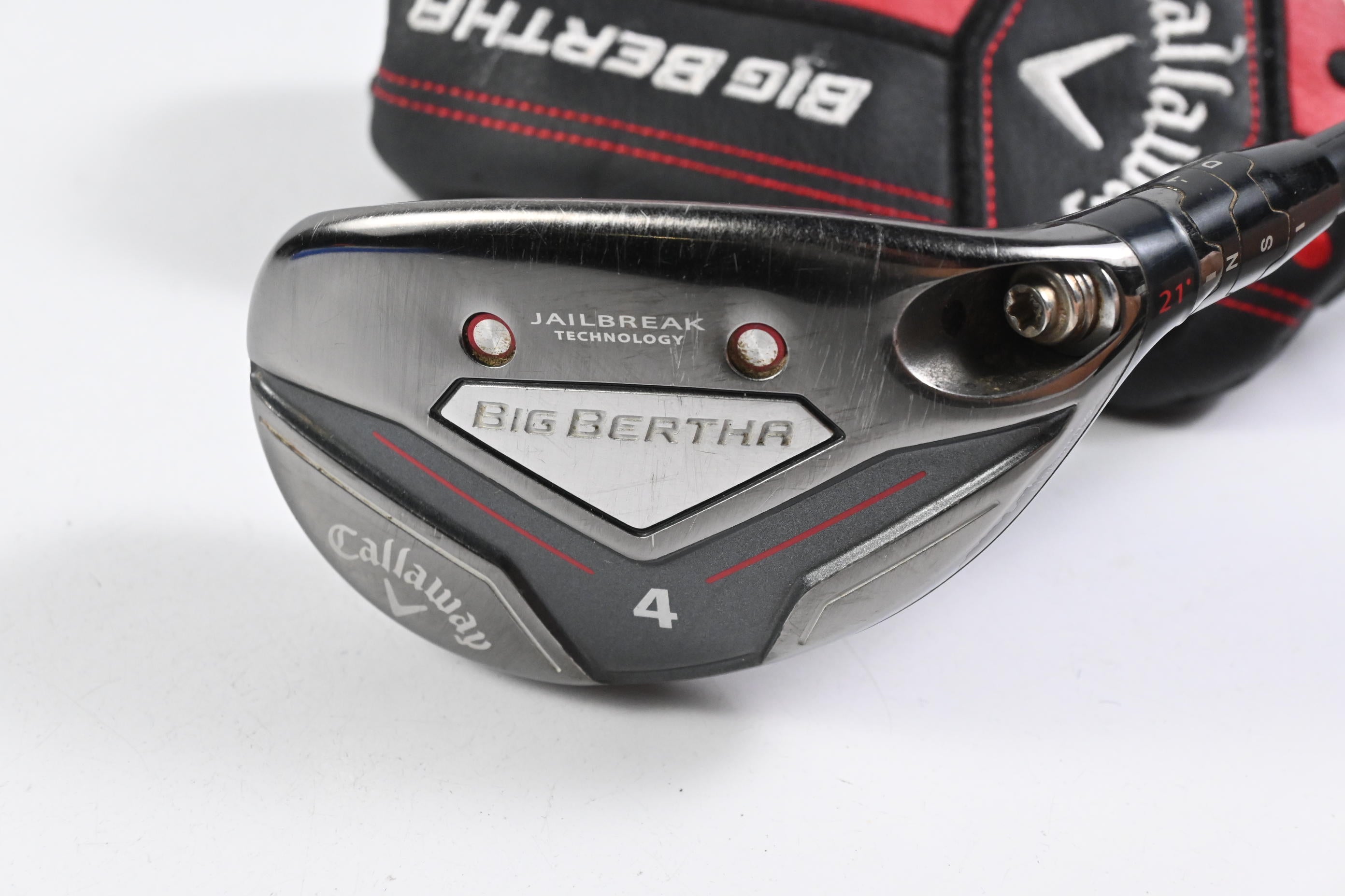 Callaway Big Bertha 2023 #4 Hybrid / 21 Degree / Regular Flex UST Mamiya Recoil