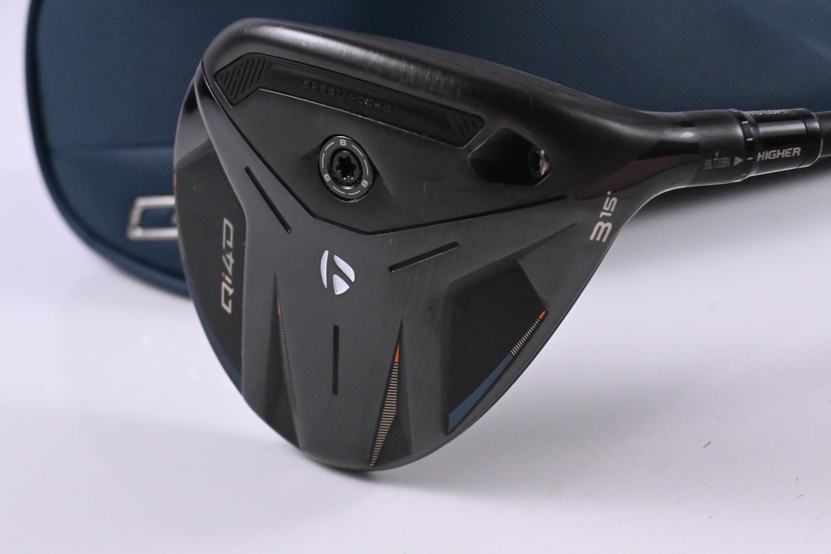 Taylormade Qi4D #3 Wood / 15 Degree / Regular Flex Reax 55 Shaft
