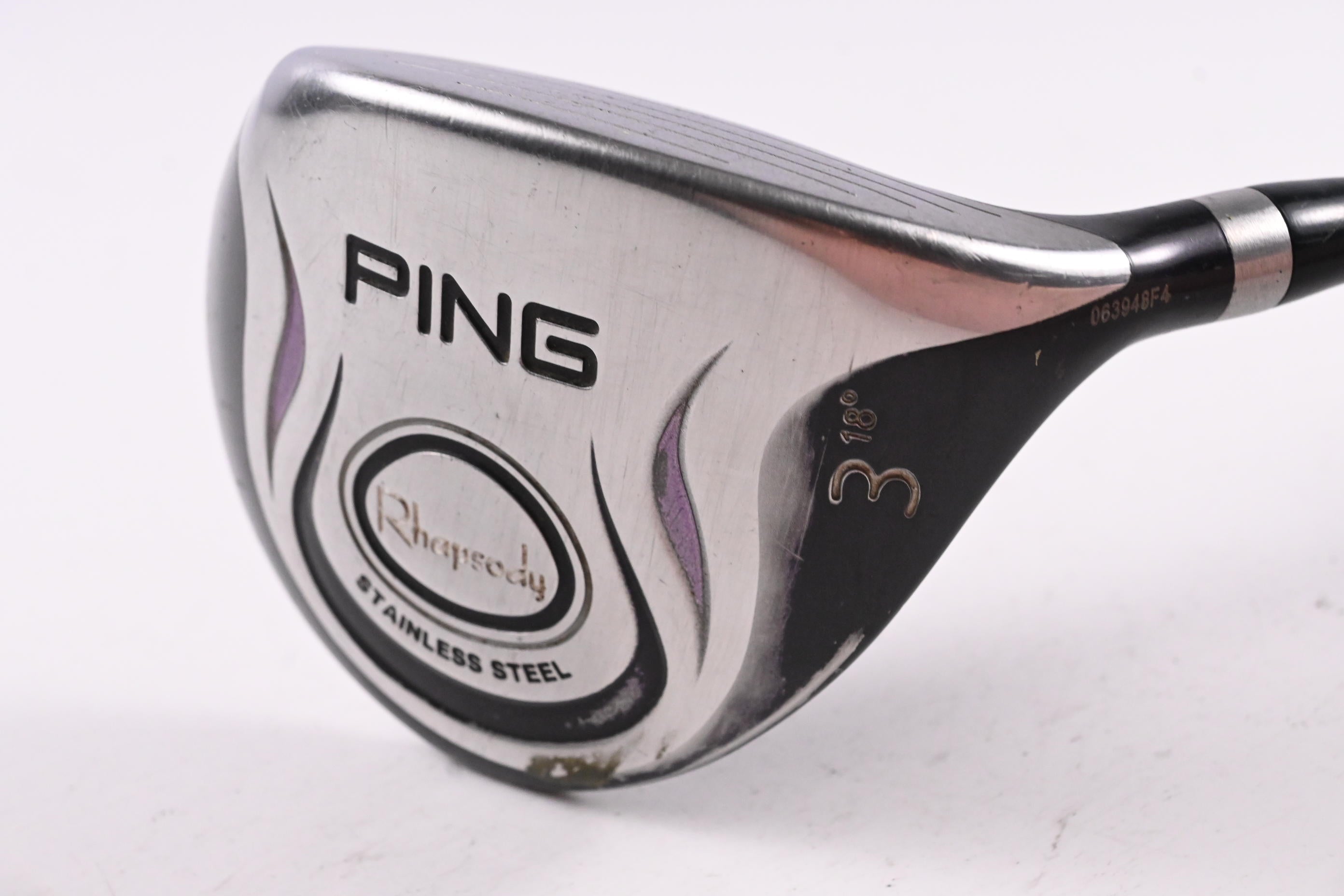 Ladies Ping Rhapsody #3 Wood / 18 Degree / Ladies Flex Ping ULT 129 Shaft