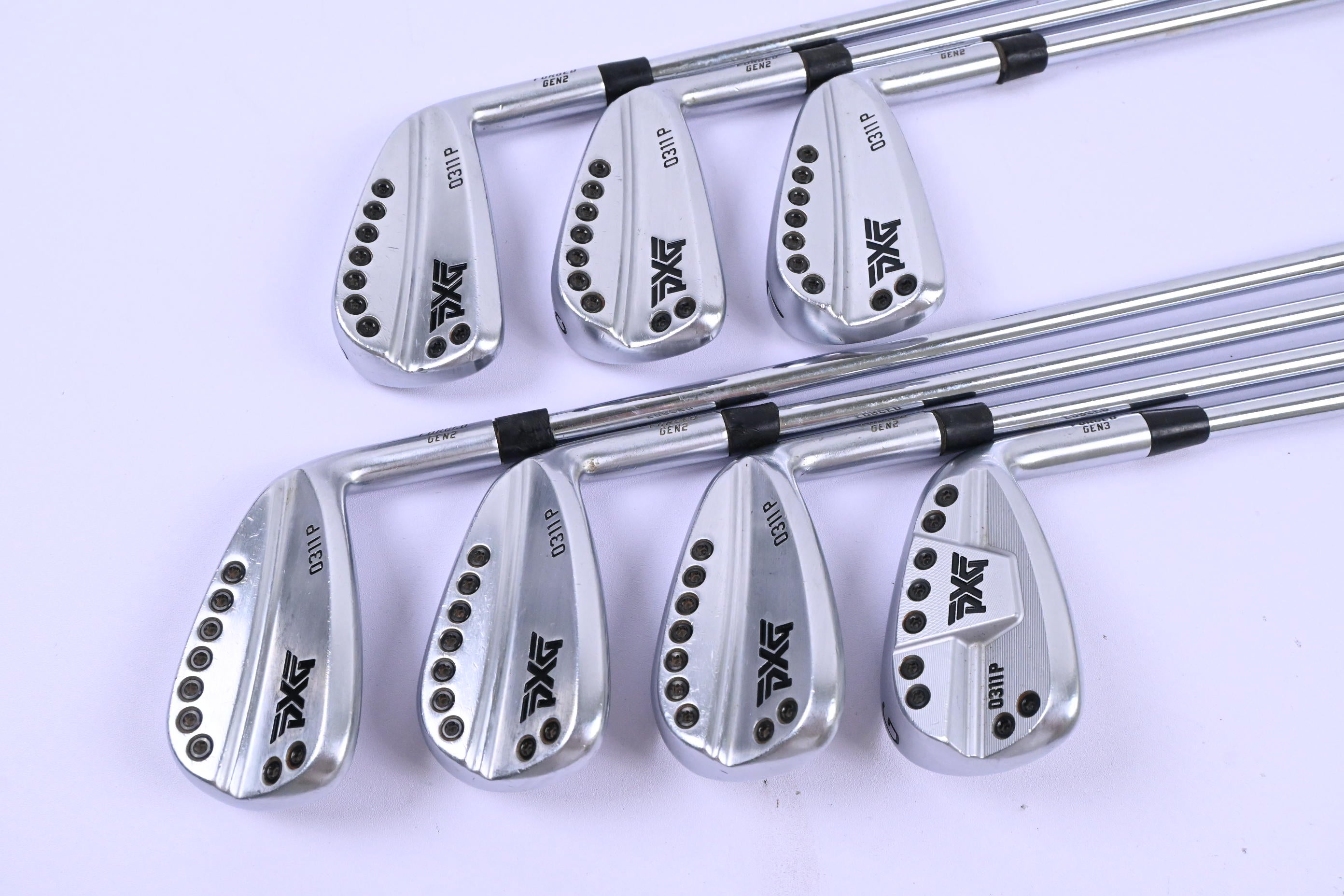 PXG 0311 P Gen2 Irons / 5-PW+GW / Regular Flex Elevate 95 Shafts