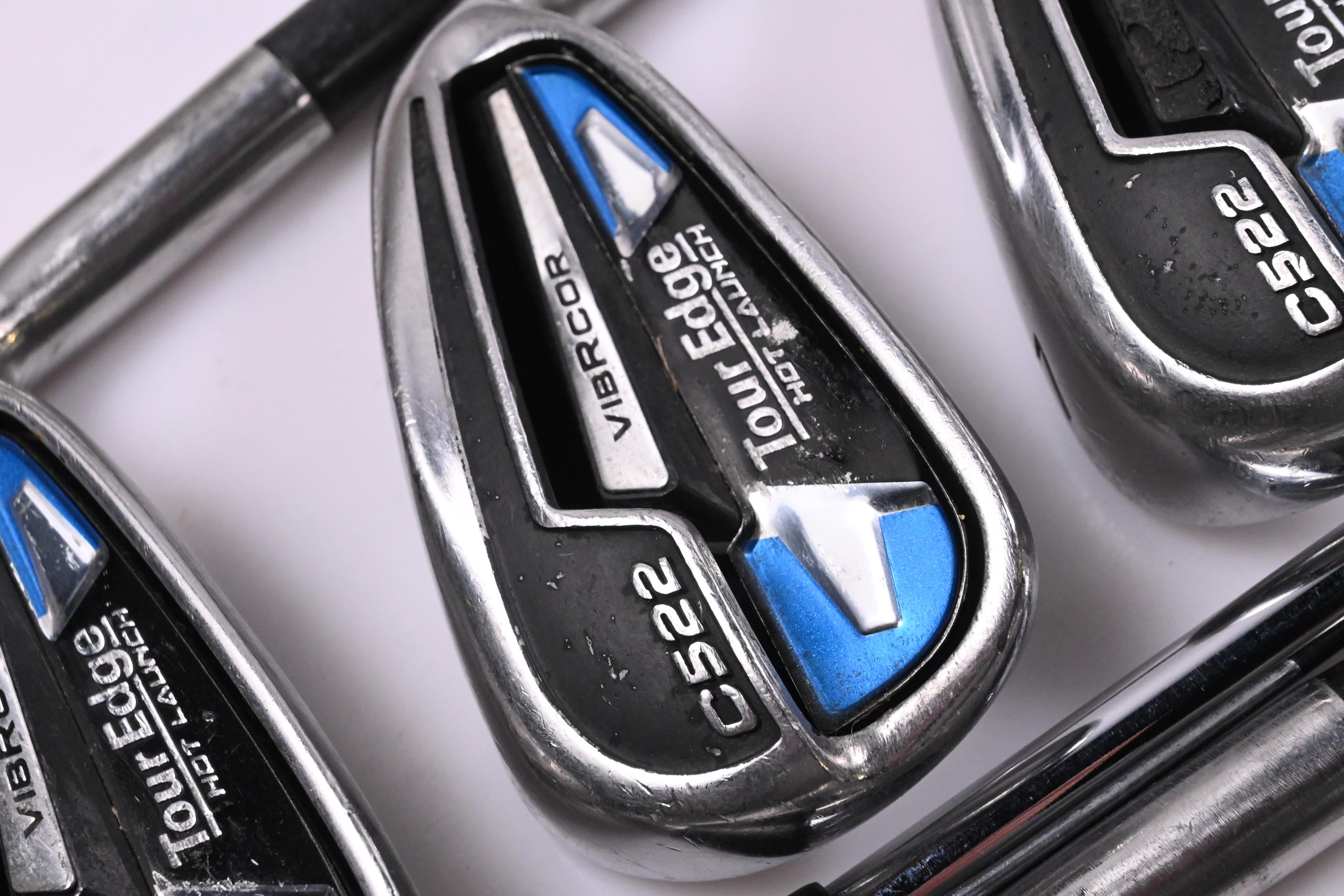Tour Edge Hot Launch C522 Irons / 5-PW / Stiff Flex KBS MAX 80 Shafts