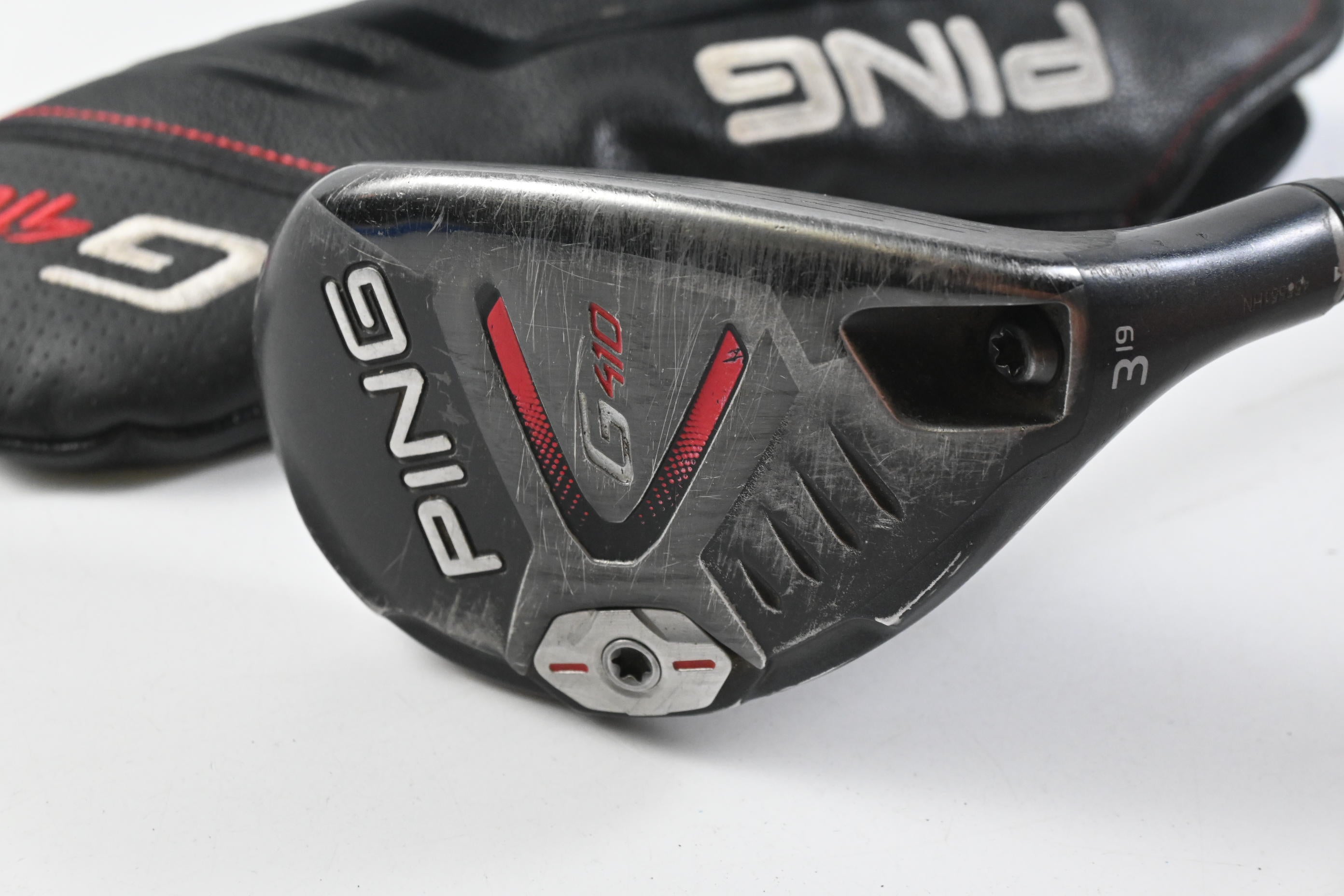 Ping G410 #3 Hybrid / 19 Degree / Regular Flex Ping Alta CB Red 70 Shaft