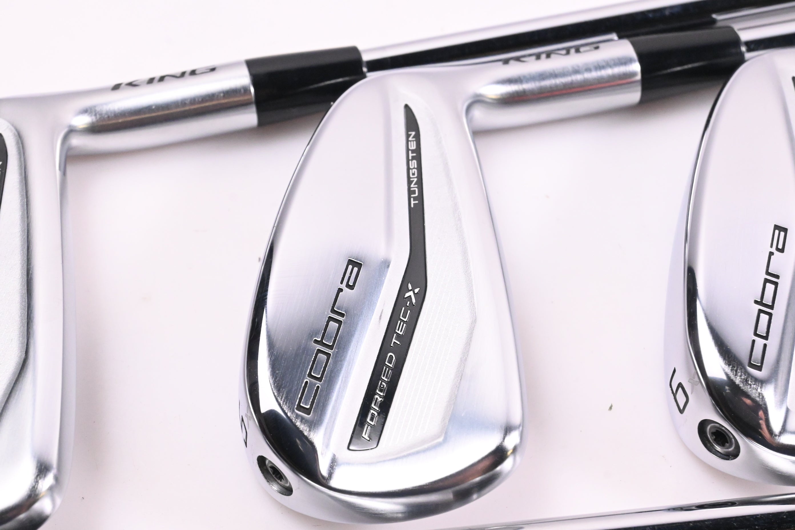 Cobra Forged Tec X 2022 Irons / 4-PW / Regular Flex KBS Tour Lite Shafts