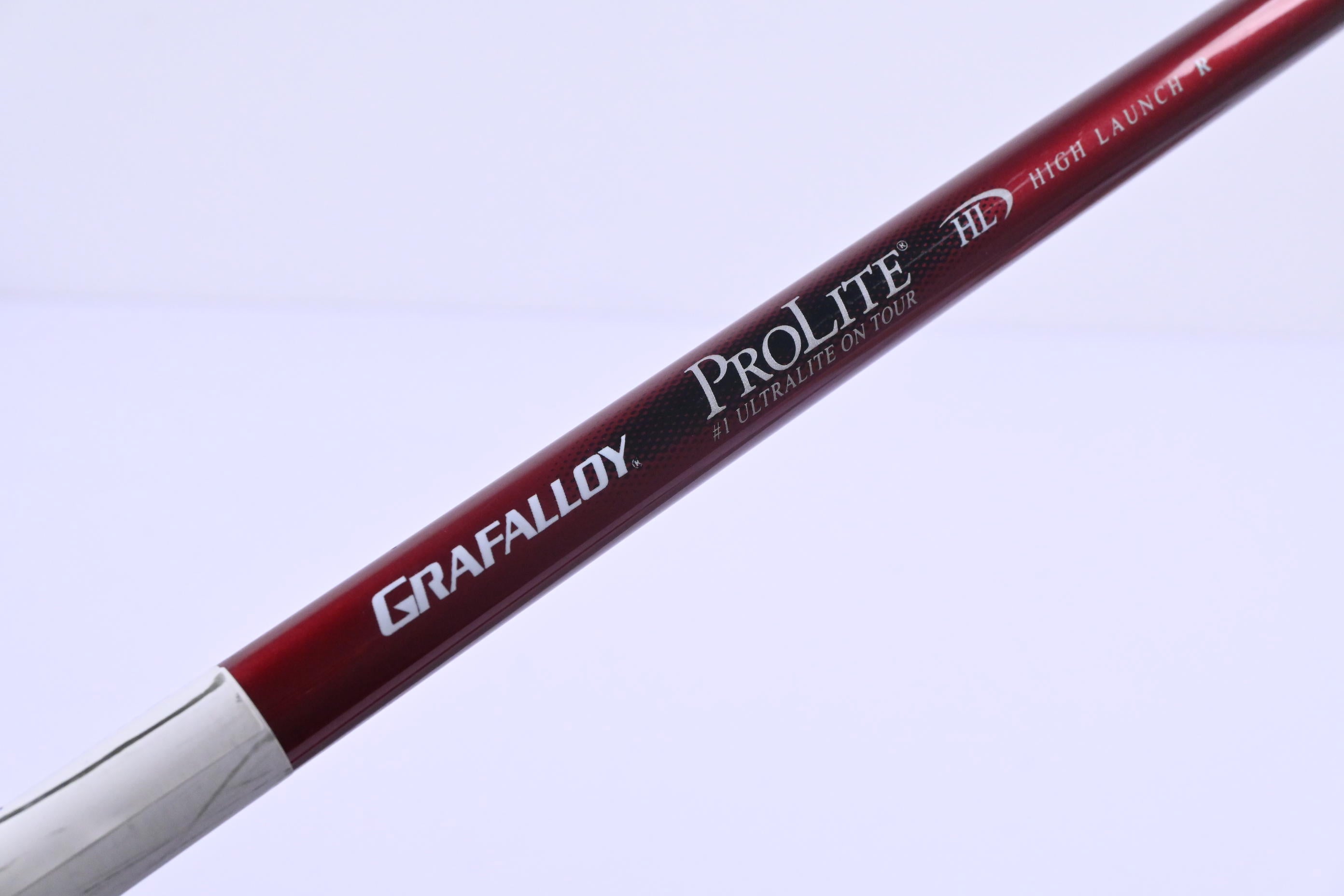 Grafalloy ProLite HL Burgundy Driver Shaft / Regular Flex / Titleist