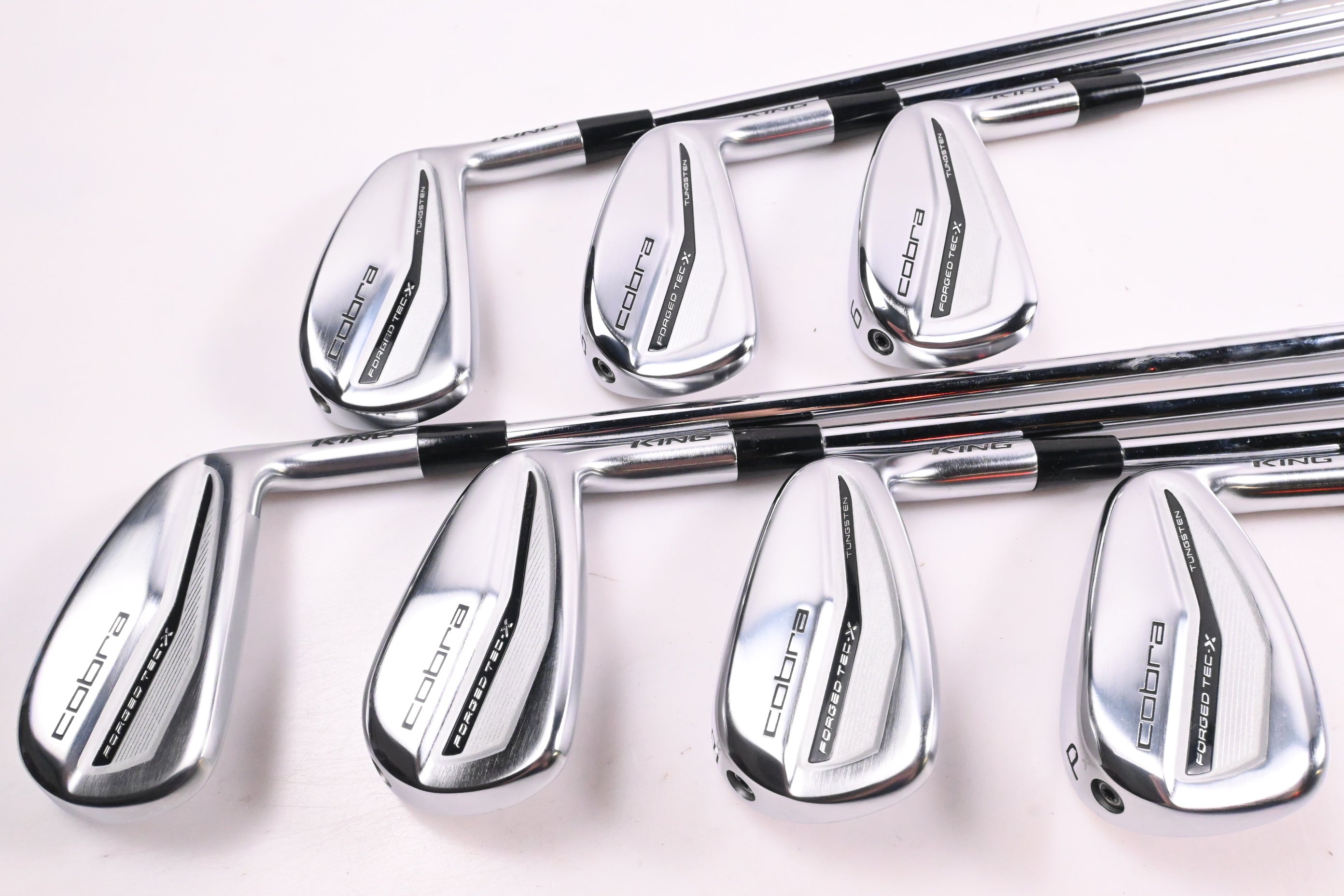 Cobra Forged Tec X 2022 Irons / 4-PW / Regular Flex KBS Tour Lite Shafts