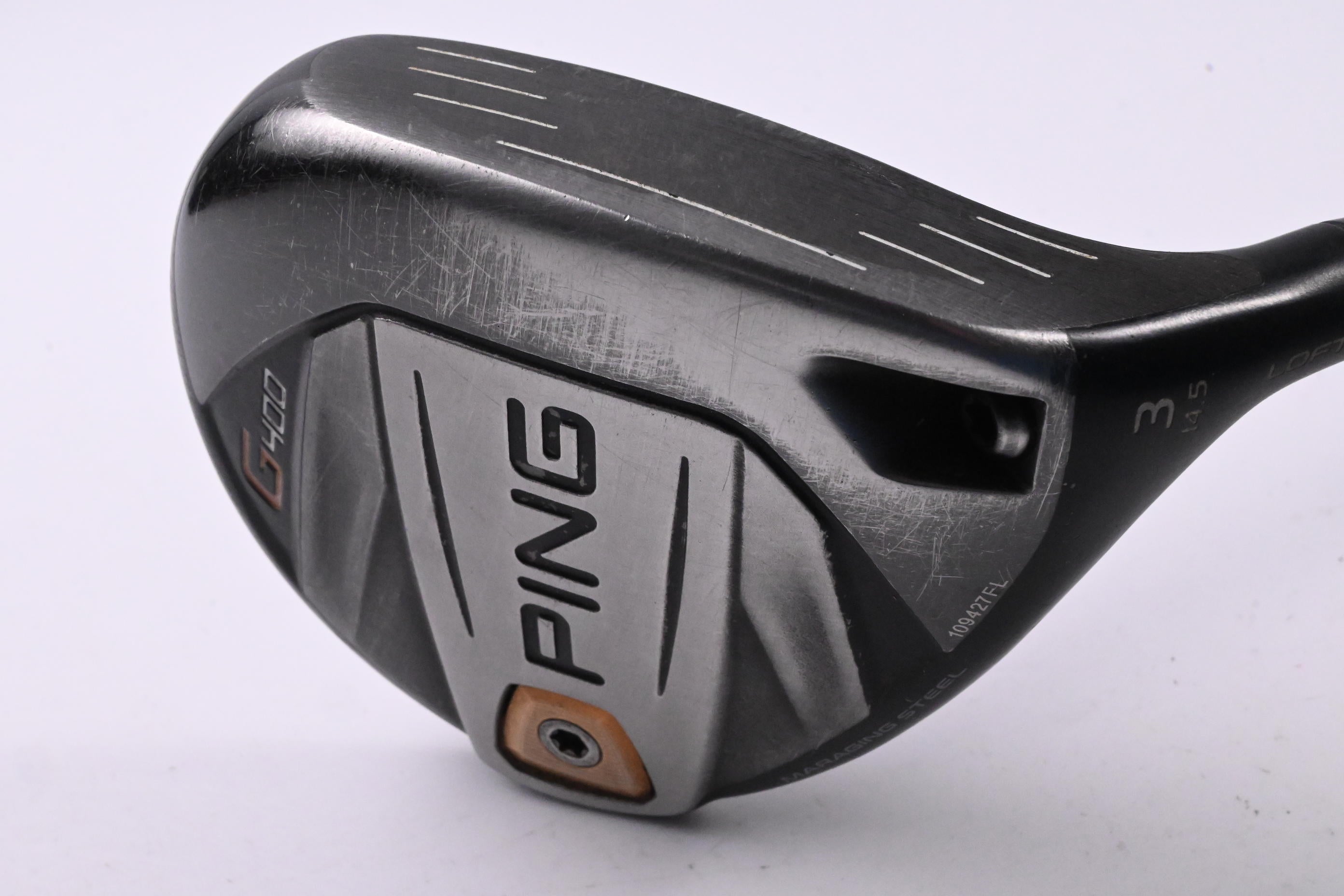 Ping G400 #3 Wood / 14.5 Degree / Regular Flex Ping Alta CB 65 Shaft