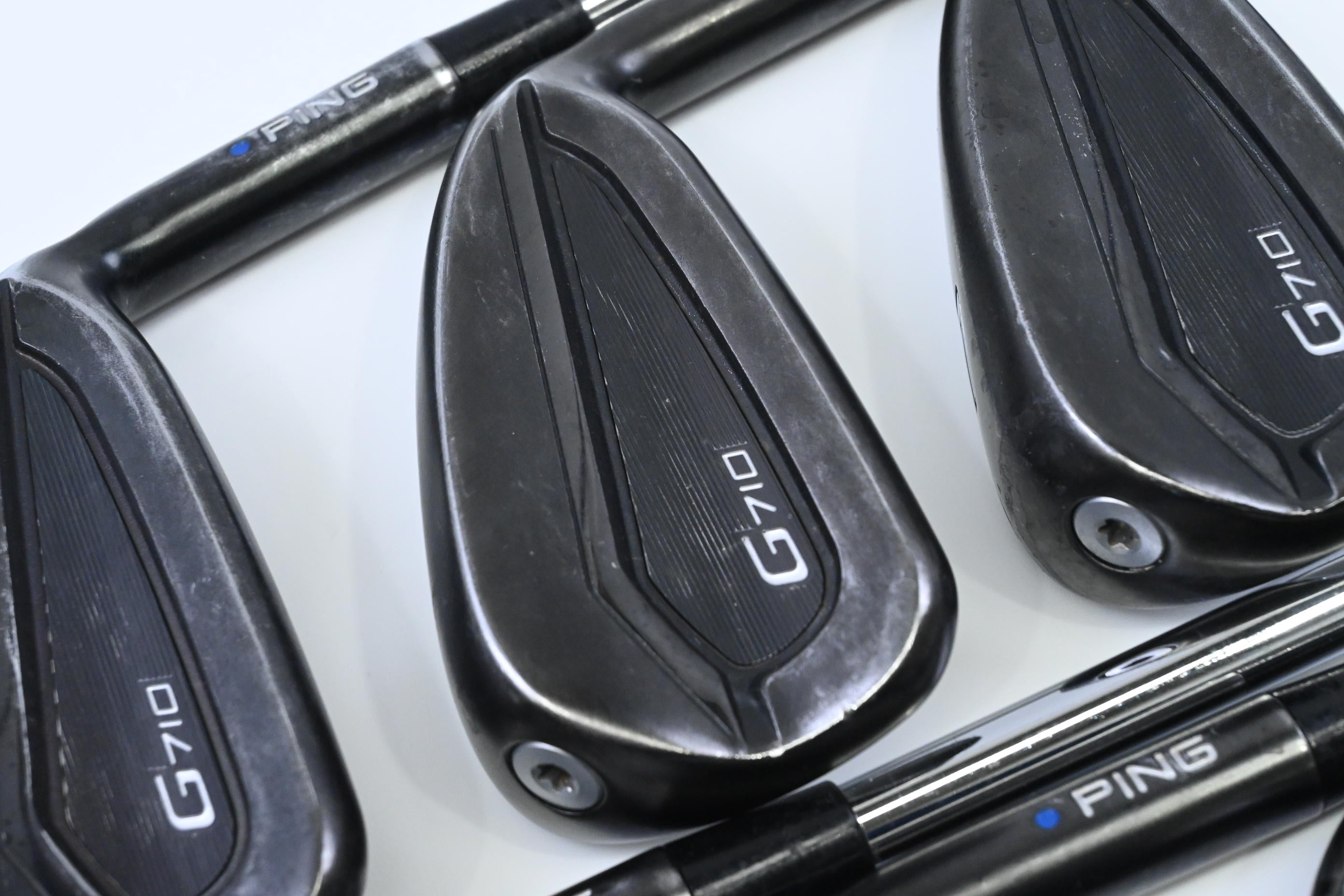 Ping G710 Irons / 5-PW / Blue Dot / Regular Flex KBS Tour Shaft