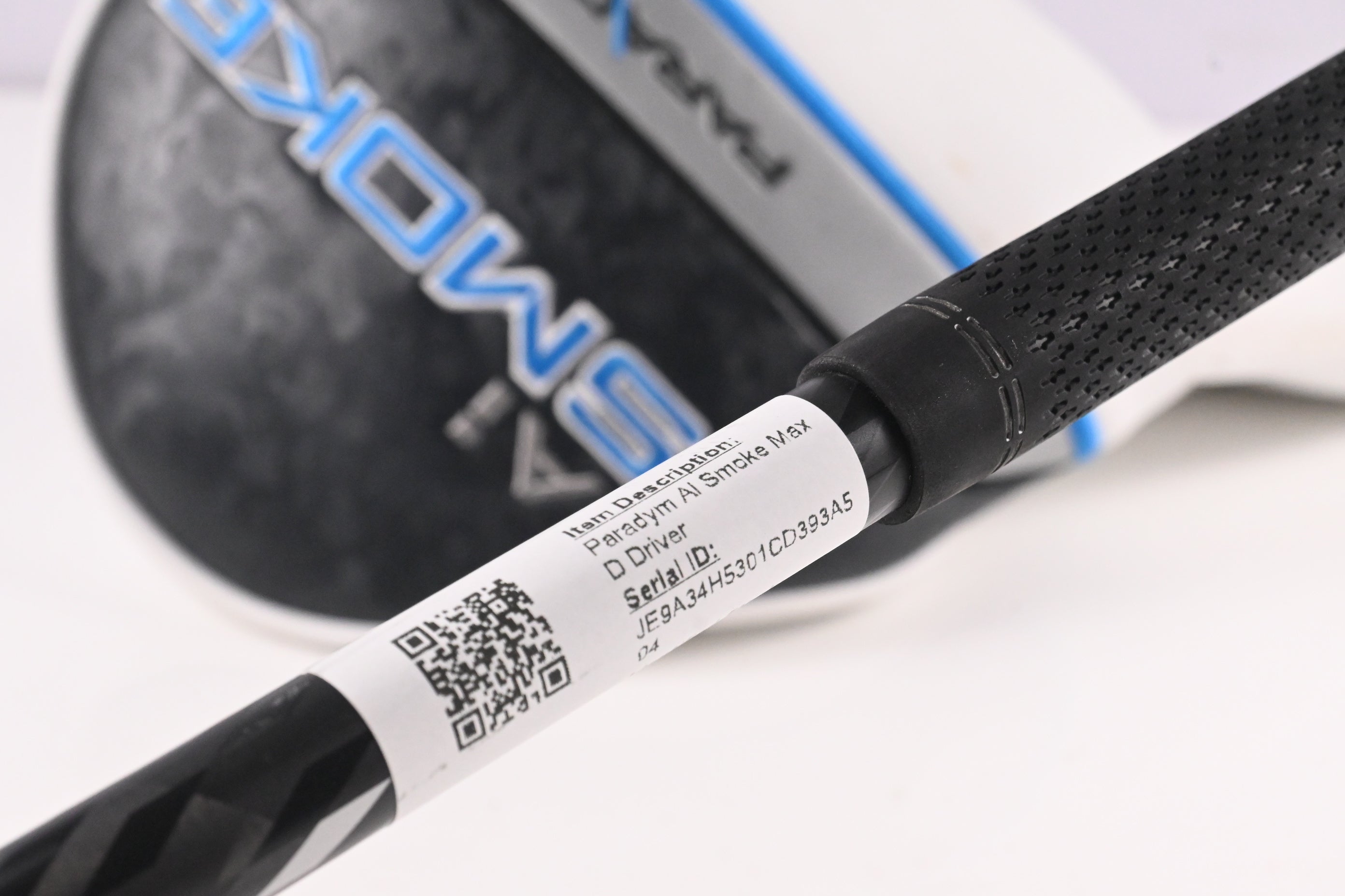 Callaway Paradym Ai Smoke Max D Driver / 10.5 Degree / Senior Flex Cypher 2.0 40
