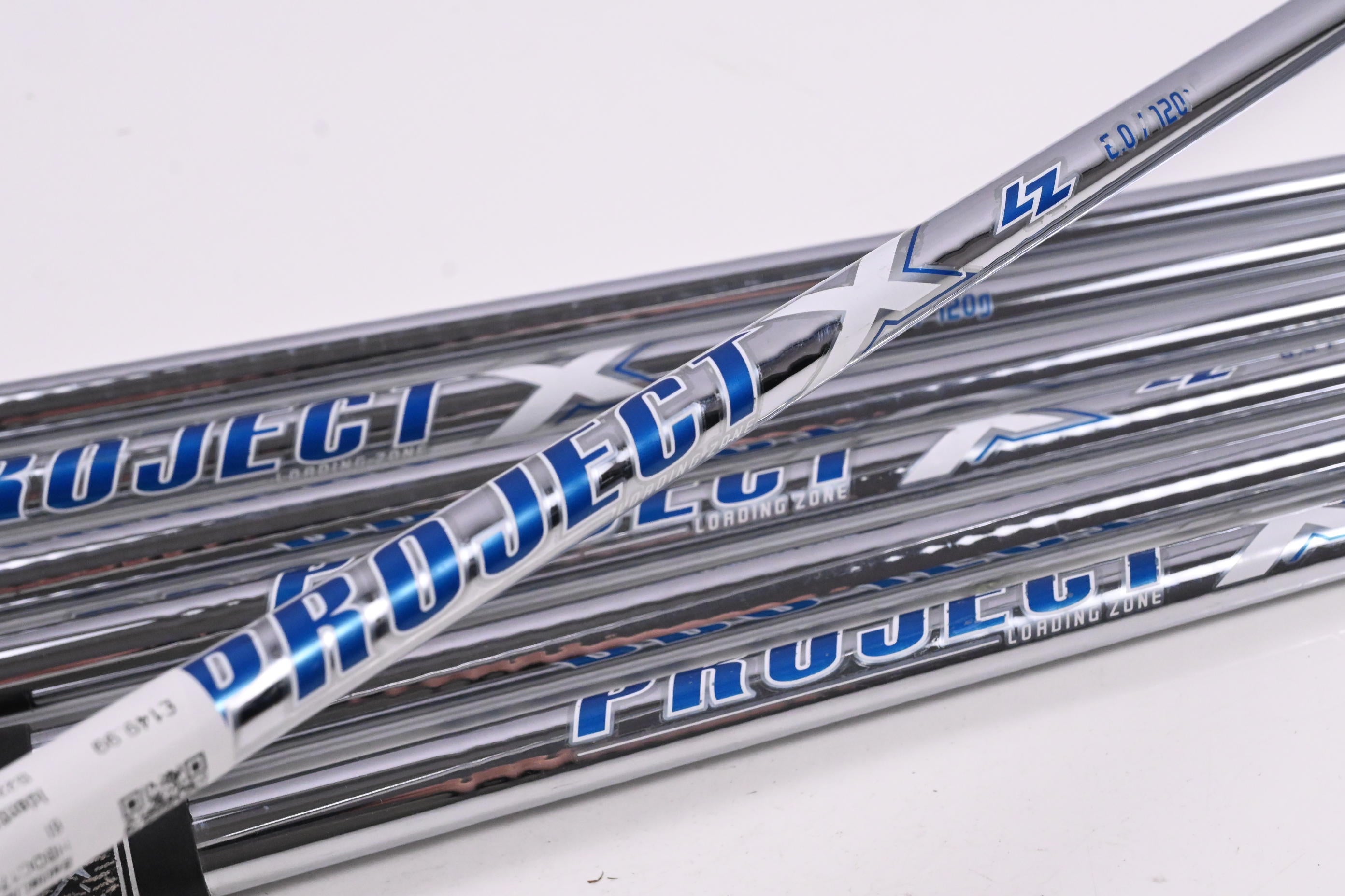 Project X LZ 120 Iron Shafts / Stiff Flex / Set of 7 / .355" Tip