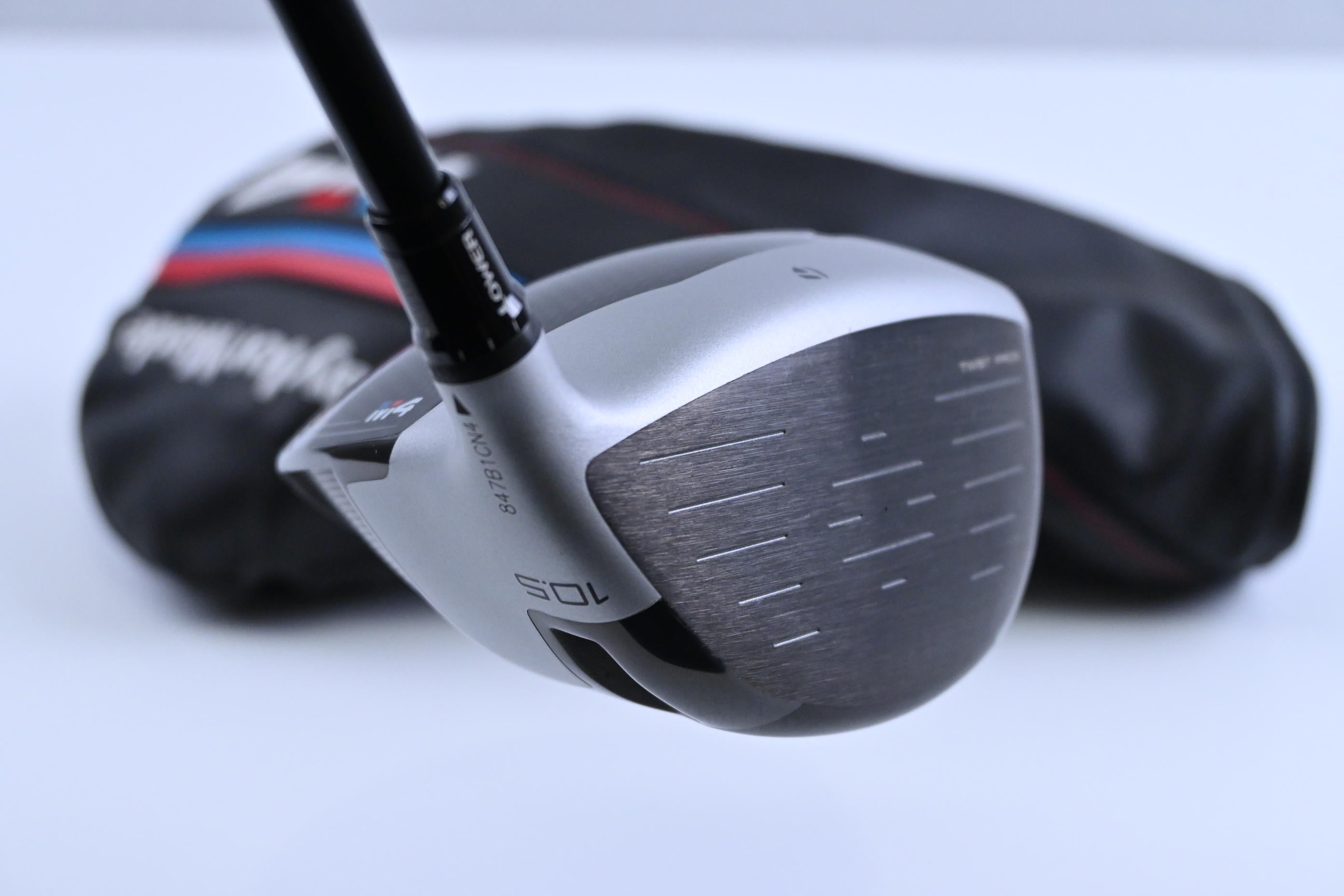 Left Hand Taylormade M4 Driver / 10.5 Degree / Regular Flex Fujikura Atmos Red 5