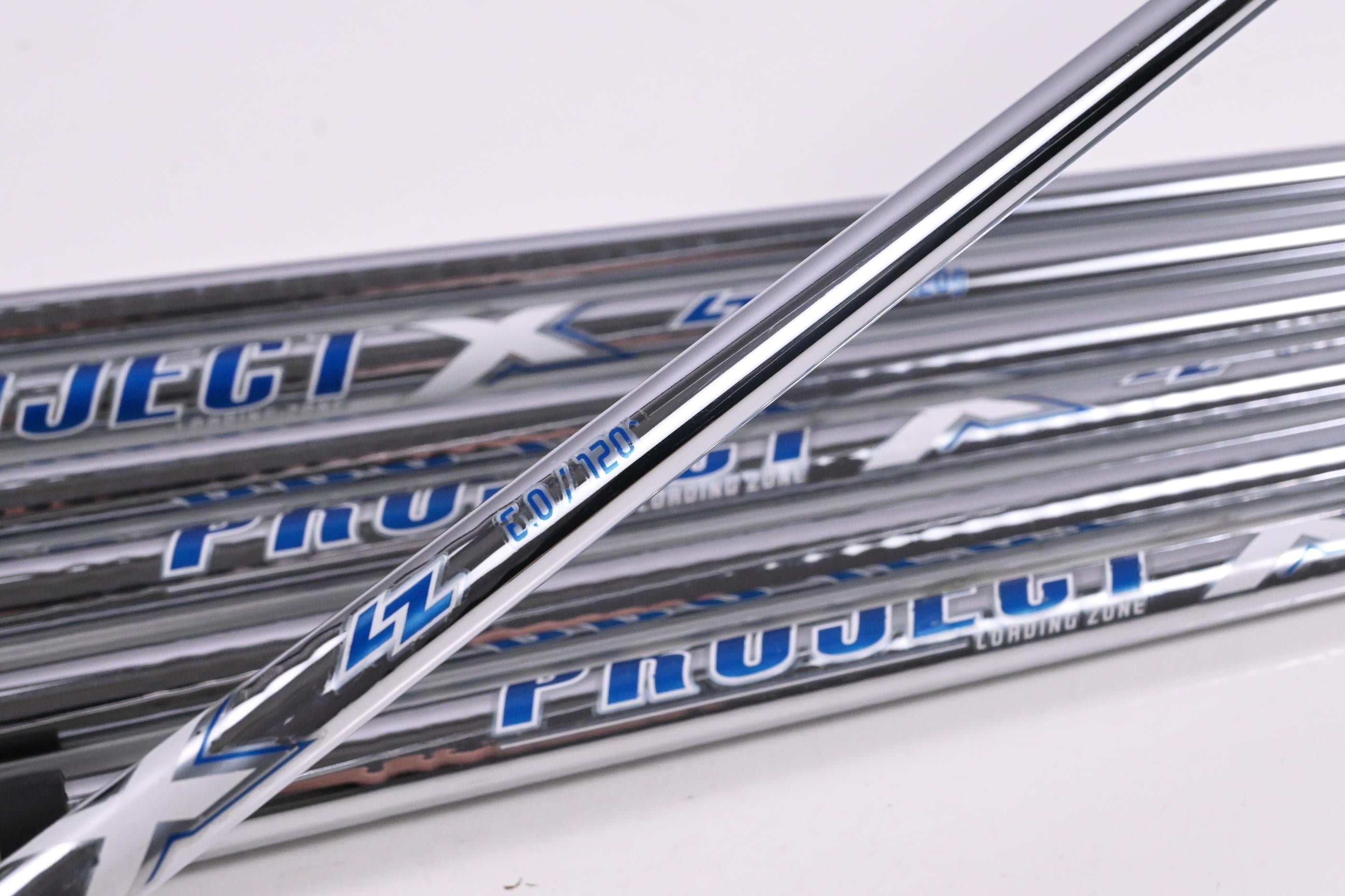Project X LZ 120 Iron Shafts / Stiff Flex / Set of 7 / .355" Tip