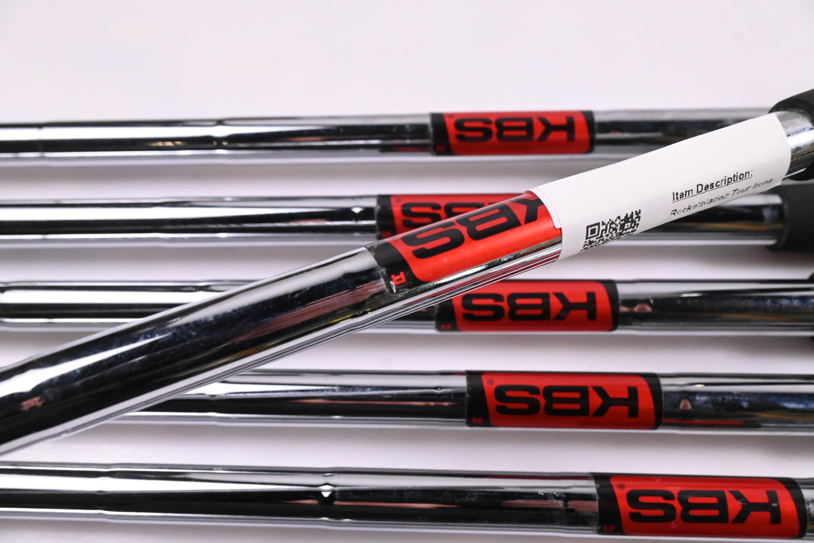 Taylormade Rocketbladez Tour Irons / 3-PW / Regular Flex KBS Tour Shafts