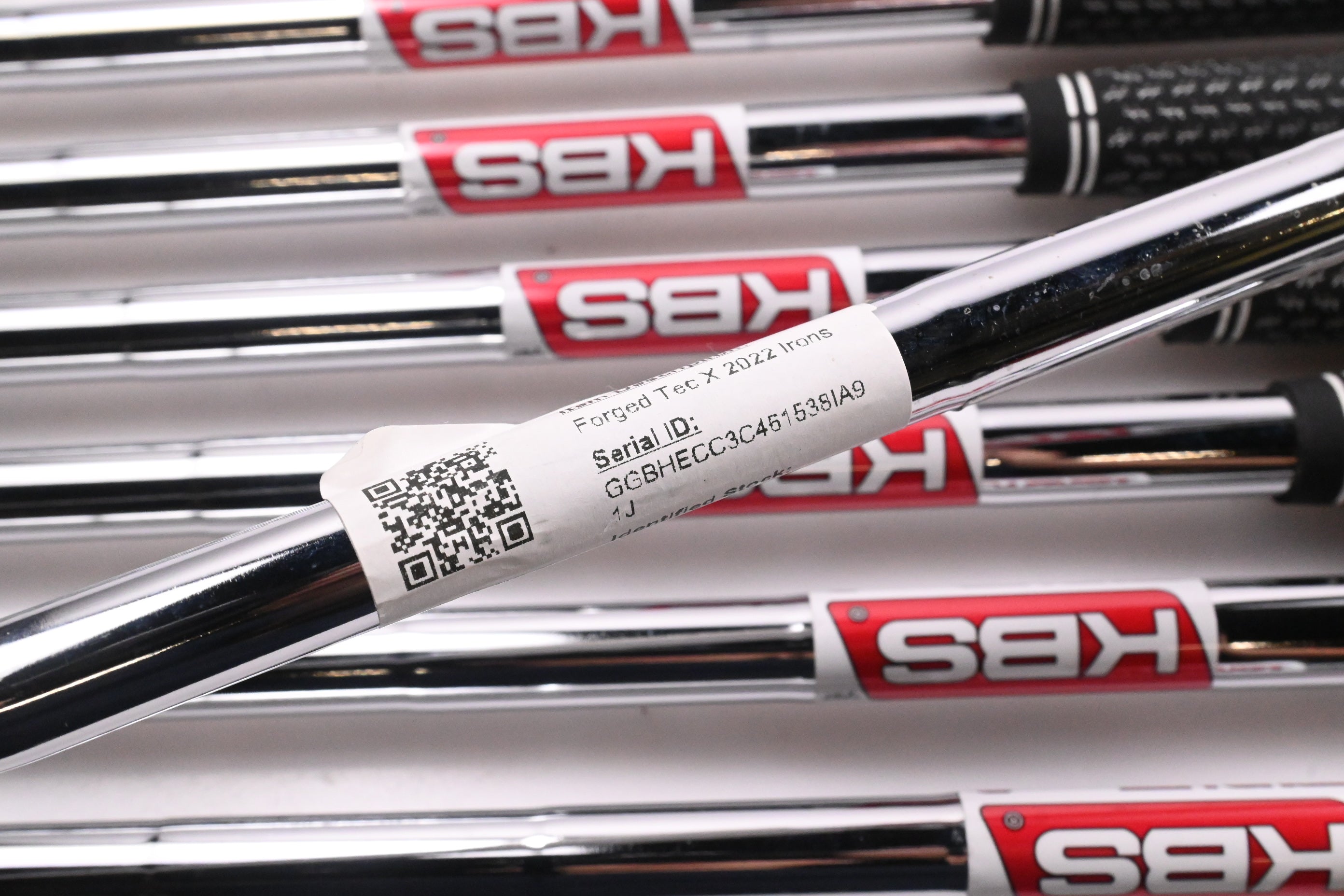 Cobra Forged Tec X 2022 Irons / 4-PW / Regular Flex KBS Tour Lite Shafts