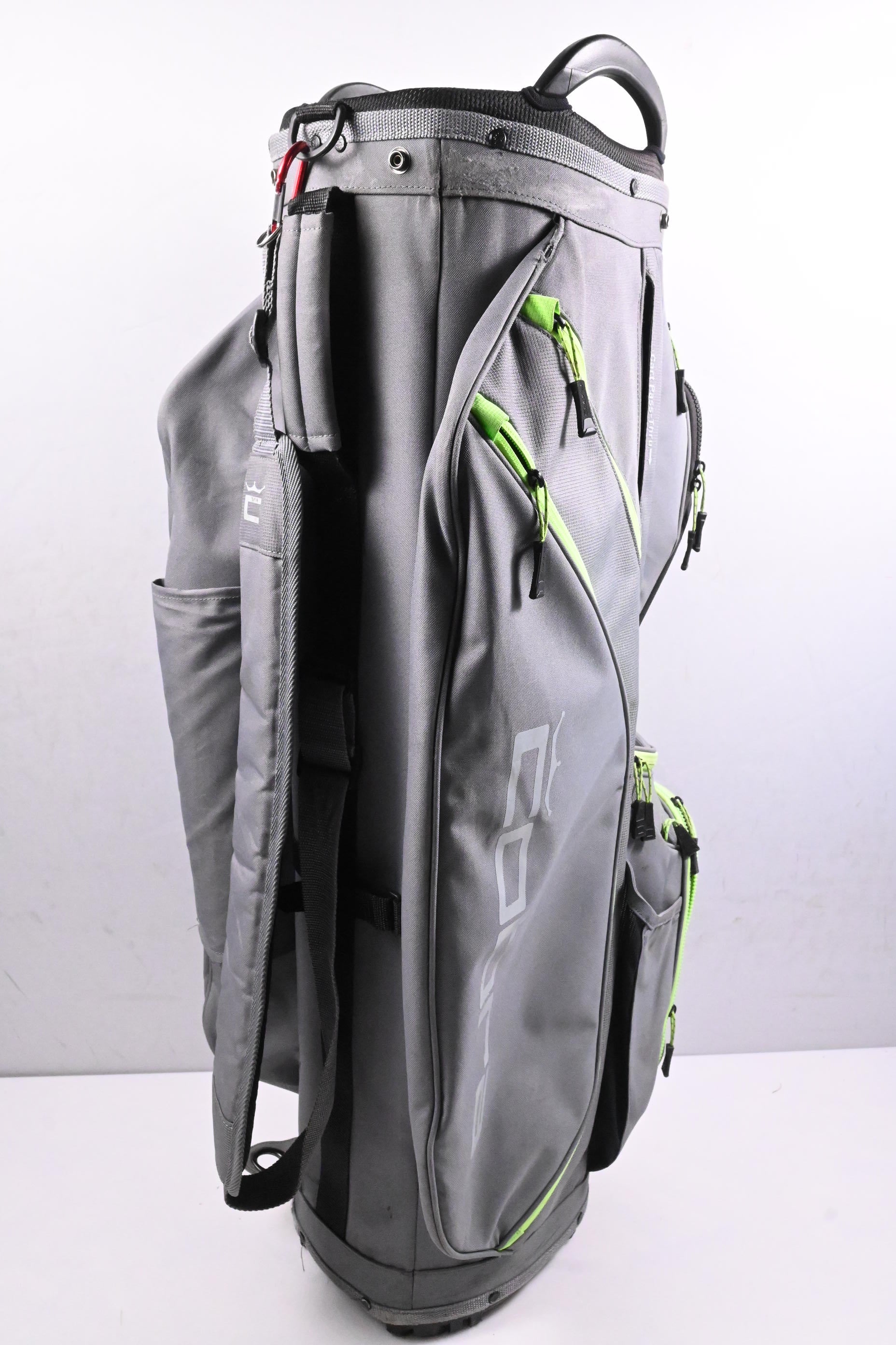 Cobra Ultralight Pro Cart Bag / 14-Way Divider / Grey, Green