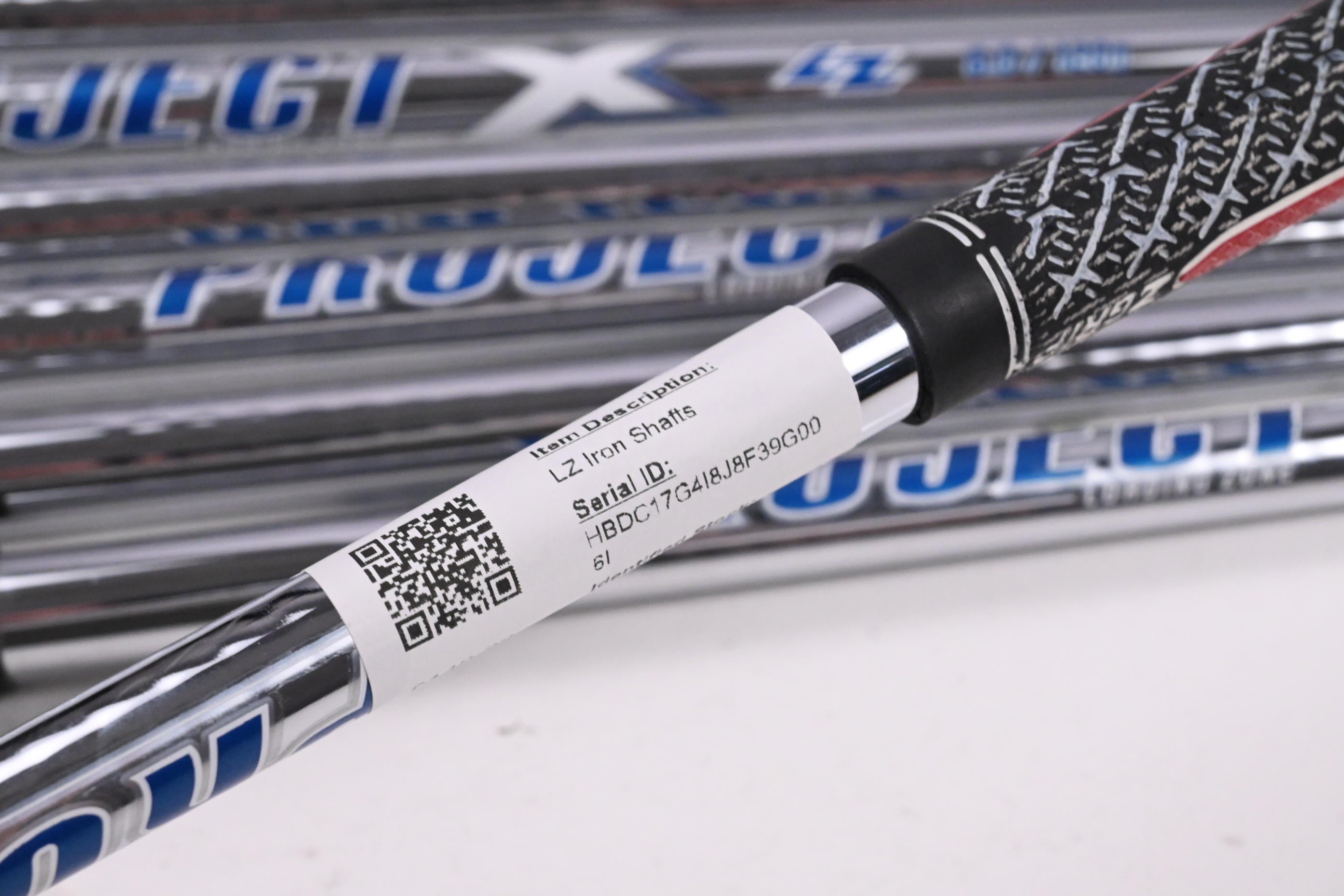 Project X LZ 120 Iron Shafts / Stiff Flex / Set of 7 / .355" Tip