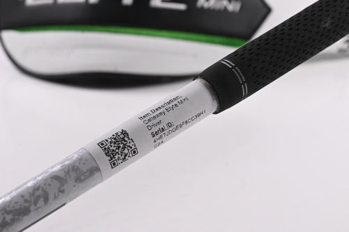 Callaway Elyte Mini Driver / 11.5 Degree / Stiff Flex Denali Charcoal 60 Shaft