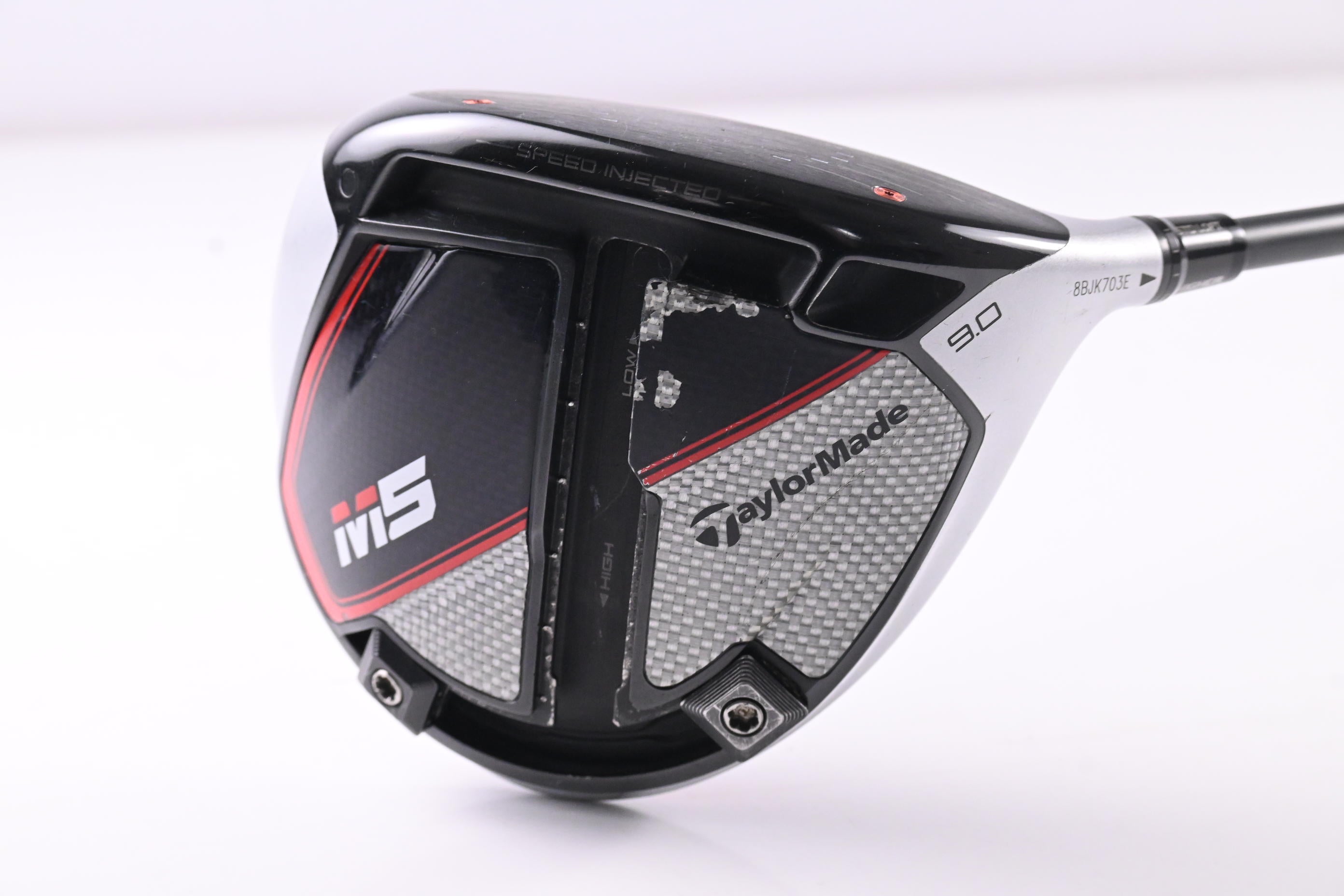 Taylormade M5 Driver / 9 Degree / Stiff Flex HZRDUS Smoke Black 70 Shaft