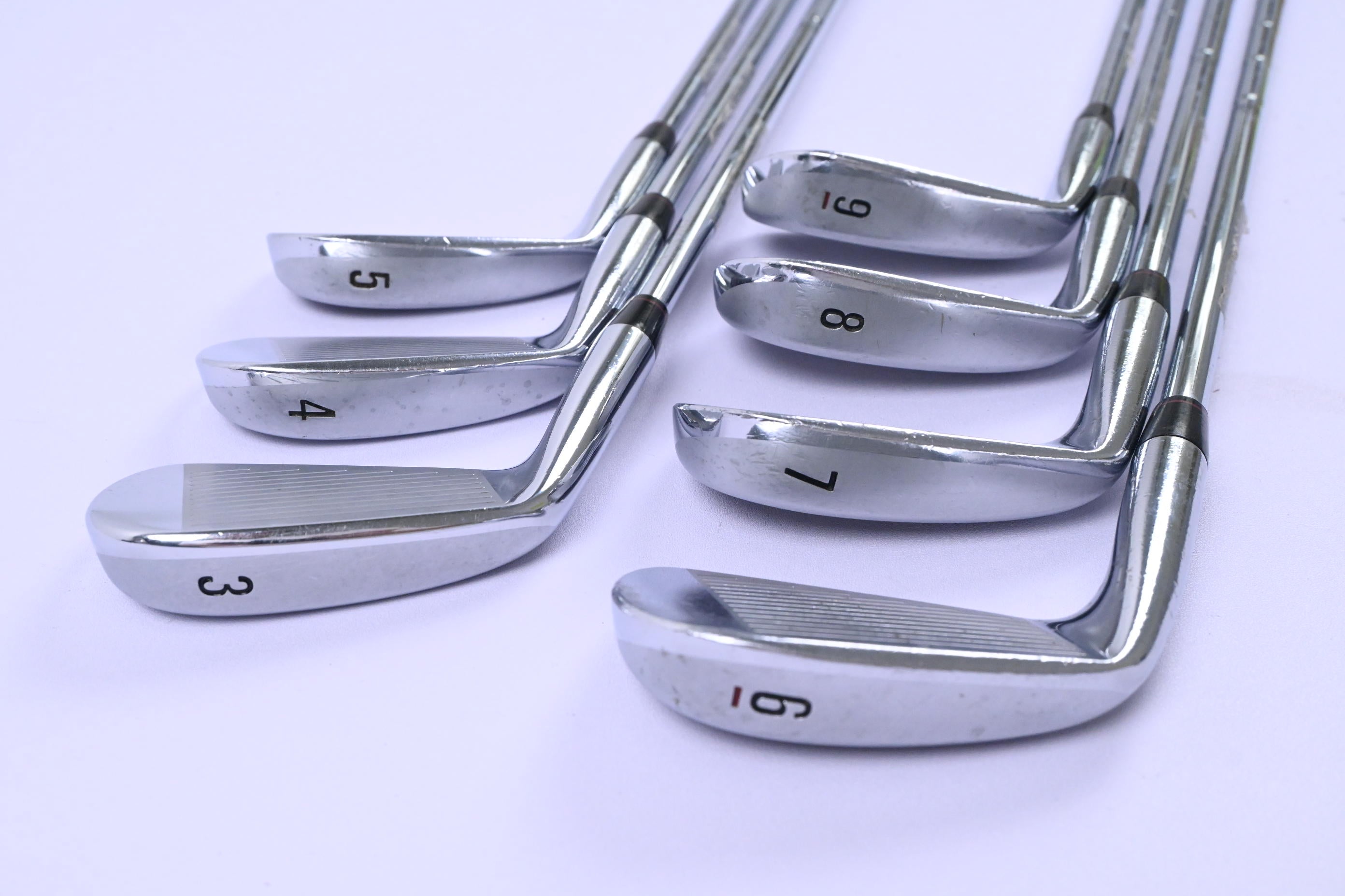 Nike VR Full Cavity Irons / 3-9 Iron / Stiff Flex Dynamic Gold 300 Shafts