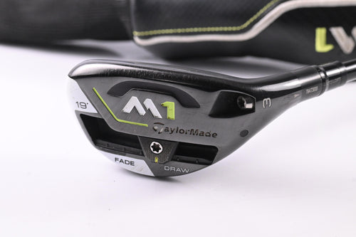 Taylormade M1 2017 #3 Hybrid / 19 Degree / Stiff Flex Taylormade TM5-117 Shaft