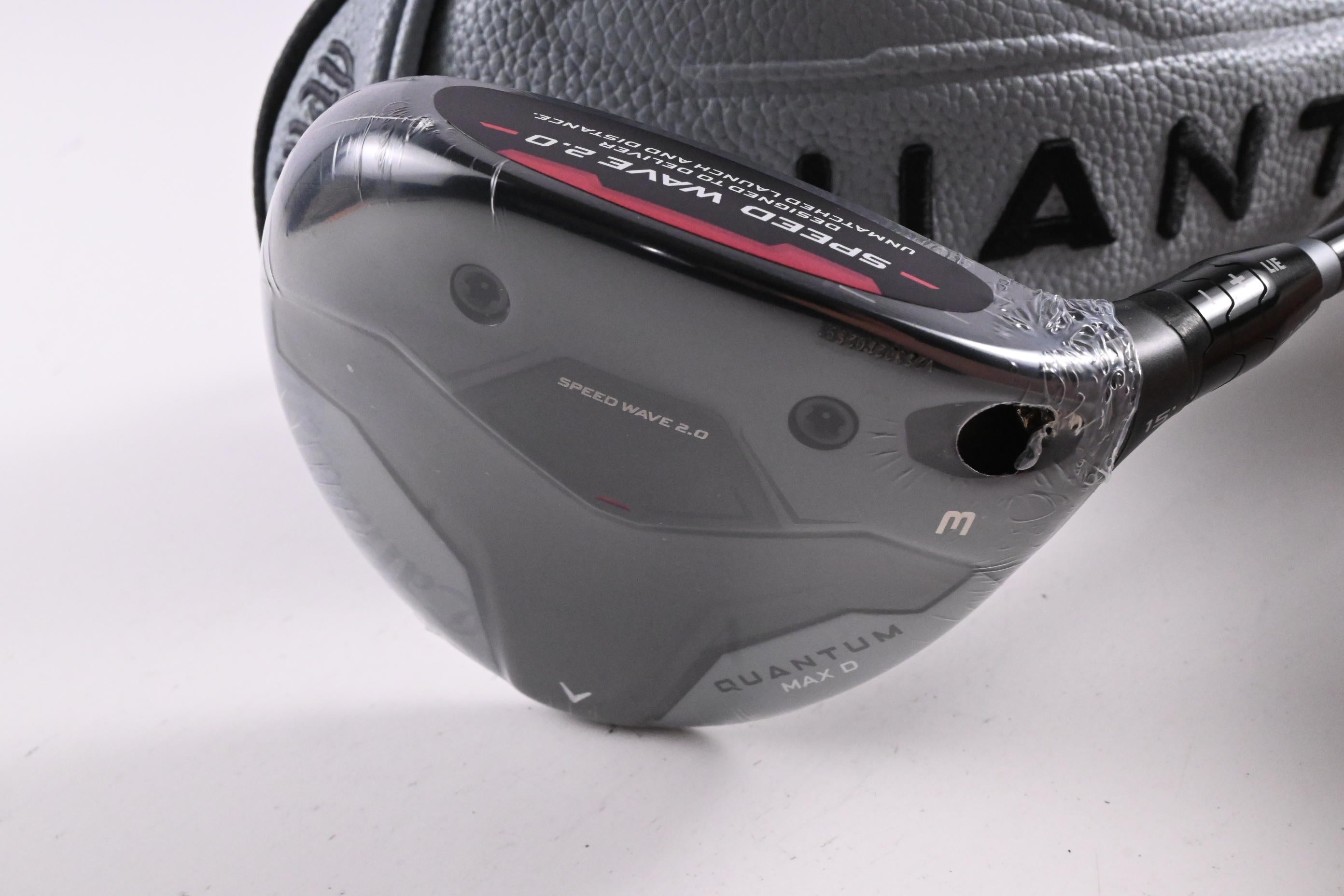 Callaway Quantum Max D #3 Wood / 15 Degree / Stiff Flex Denali Frost Silver 60