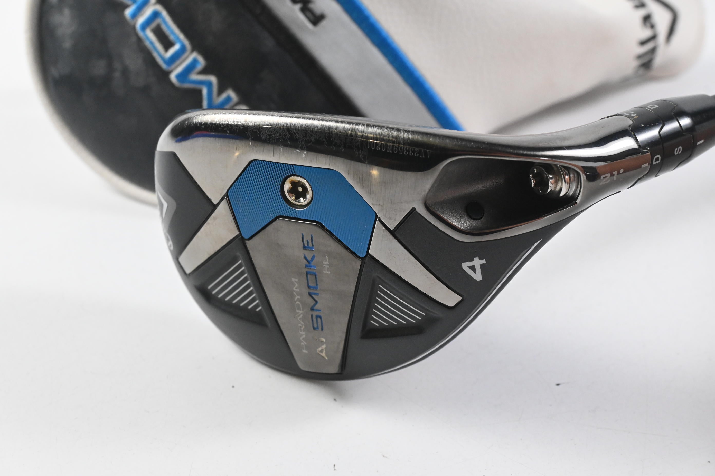 Callaway Paradym Ai Smoke HL #4 Hybrid / 21 Degree / Regular Flex Cypher 2.0 60