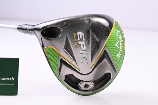 Left Hand Callaway Epic Flash Driver / 9 Degree / Regular Flex Evenflow 55 Shaft