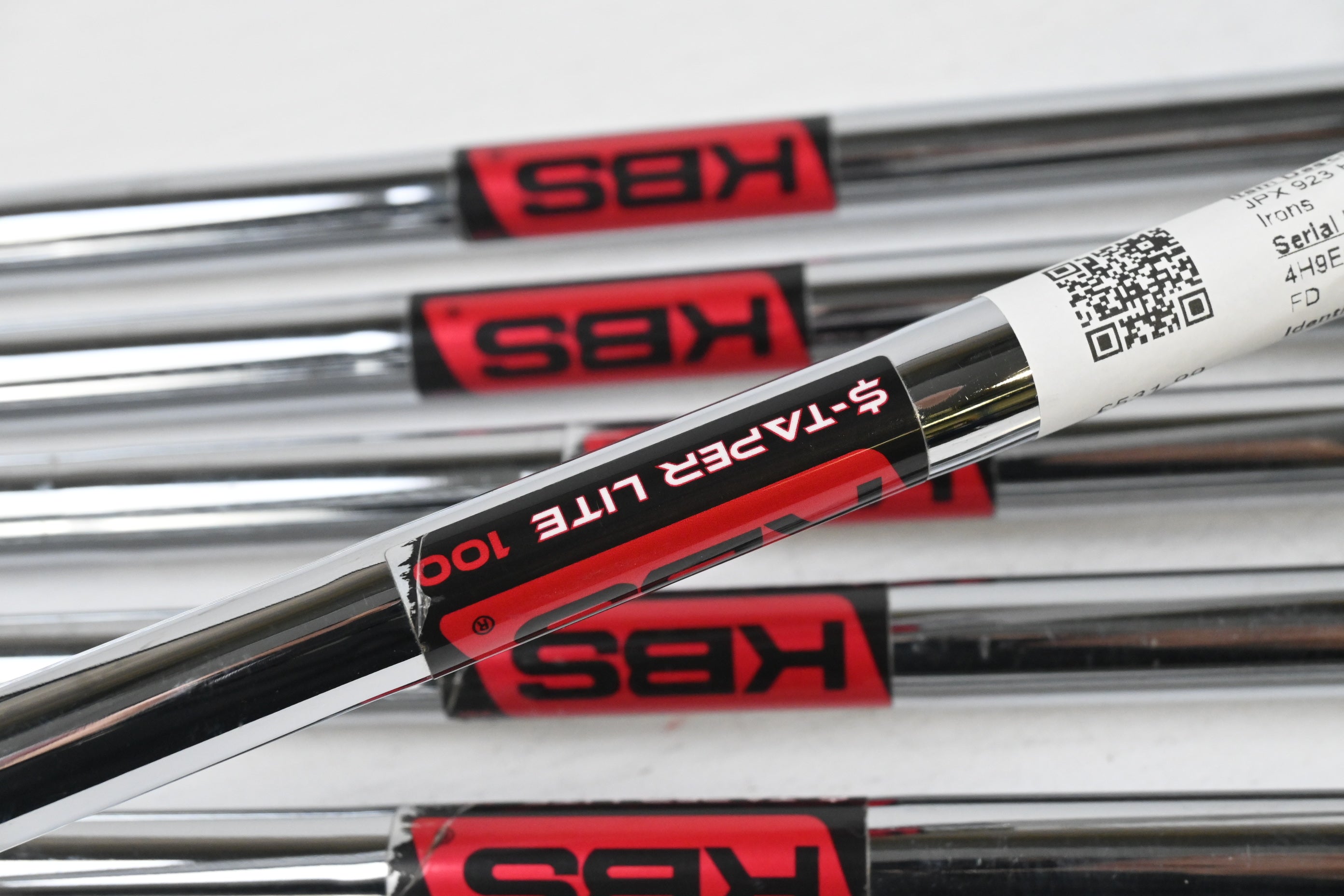 Mizuno JPX 923 Hot Metal Pro Irons / 5-PW / Regular Flex KBS S-Taper Lite 100 Shafts