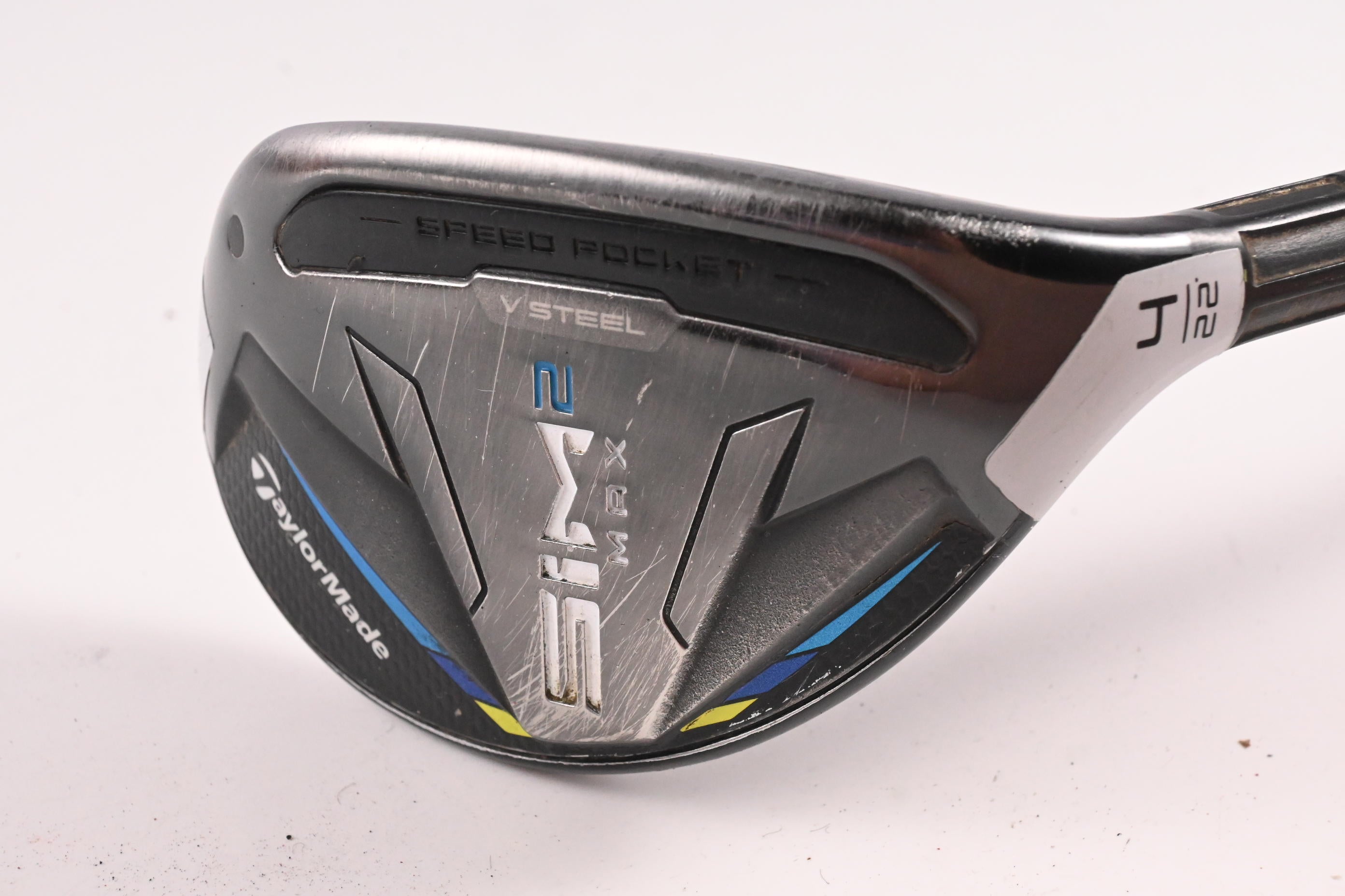 Taylormade SIM2 Max #4 Hybrid / 22 Degree / Stiff Flex Fujikura Ventus Blue 7