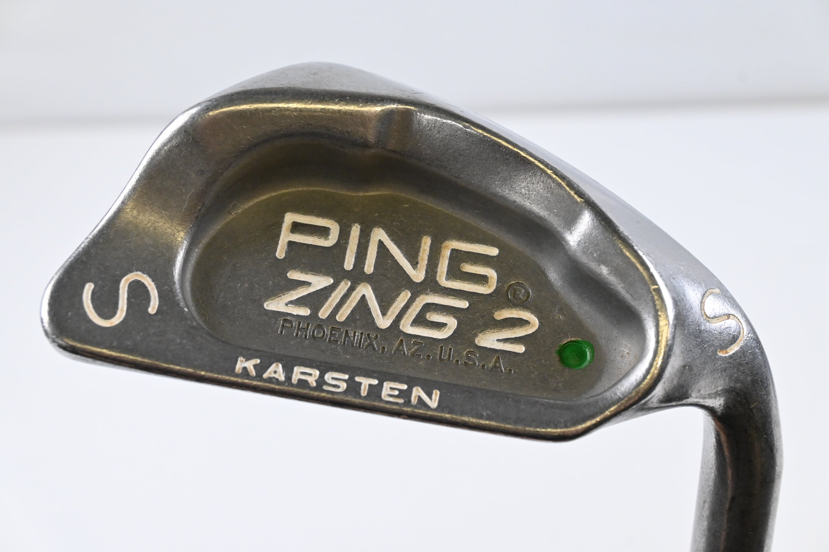 Ping Zing 2 Sand Wedge / 52 Degree / Green Dot / Stiff Flex Ping JZ Shaft