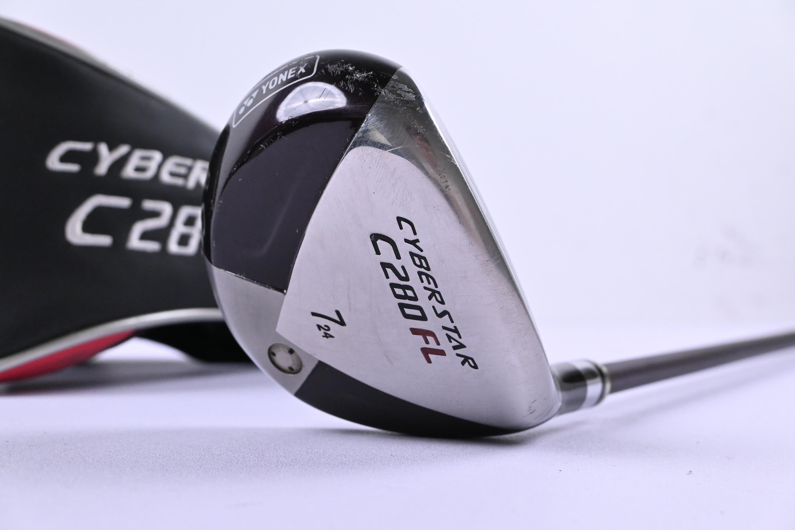 Ladies Yonex Cyberstare C280 #7 Wood / 24 Degree / Ladies Flex Yonex HS60 Shaft