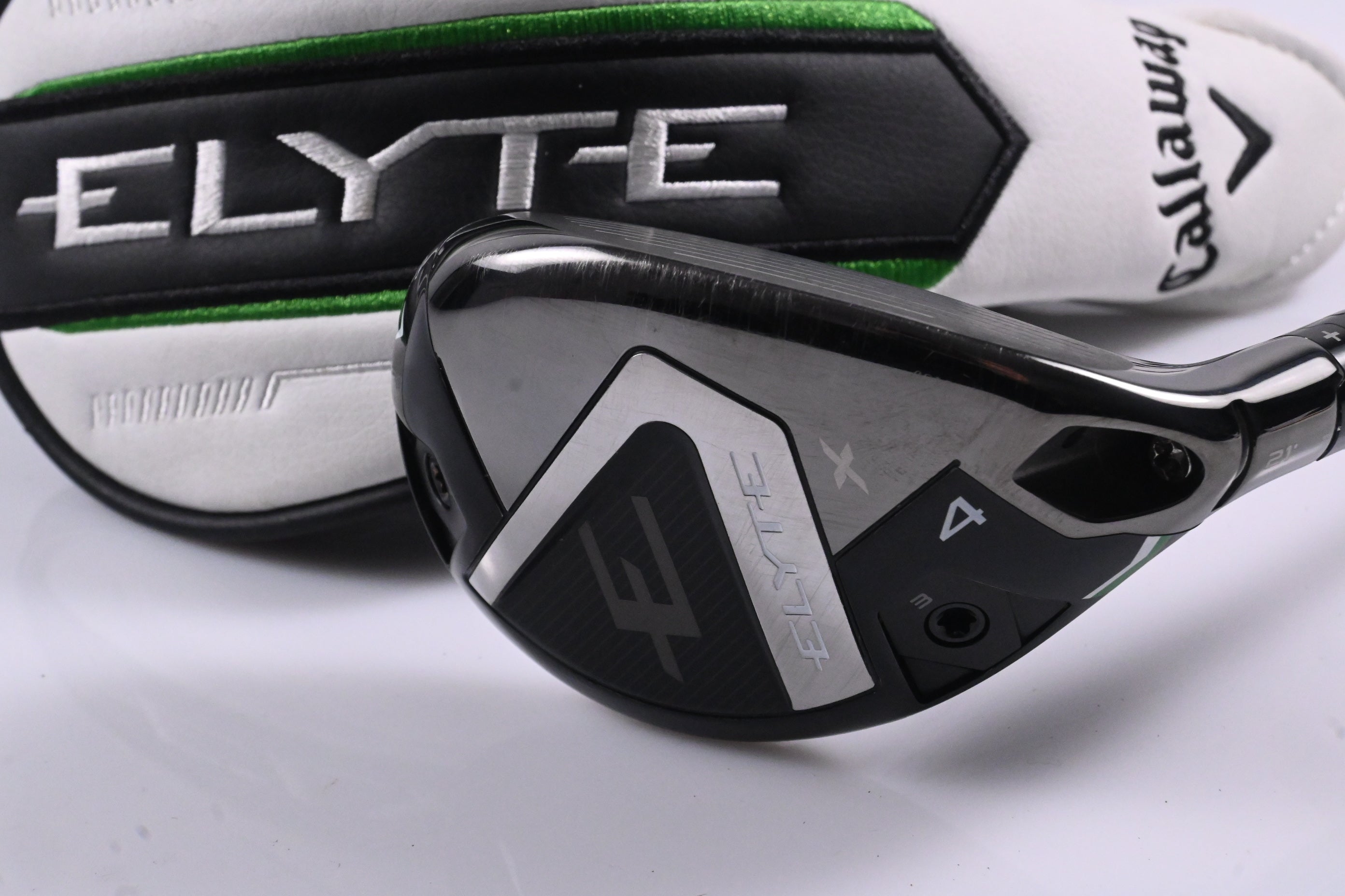 Callaway Elyte X #4 Hybrid / 21 Degree / Senior Flex Vanquish 5 Shaft