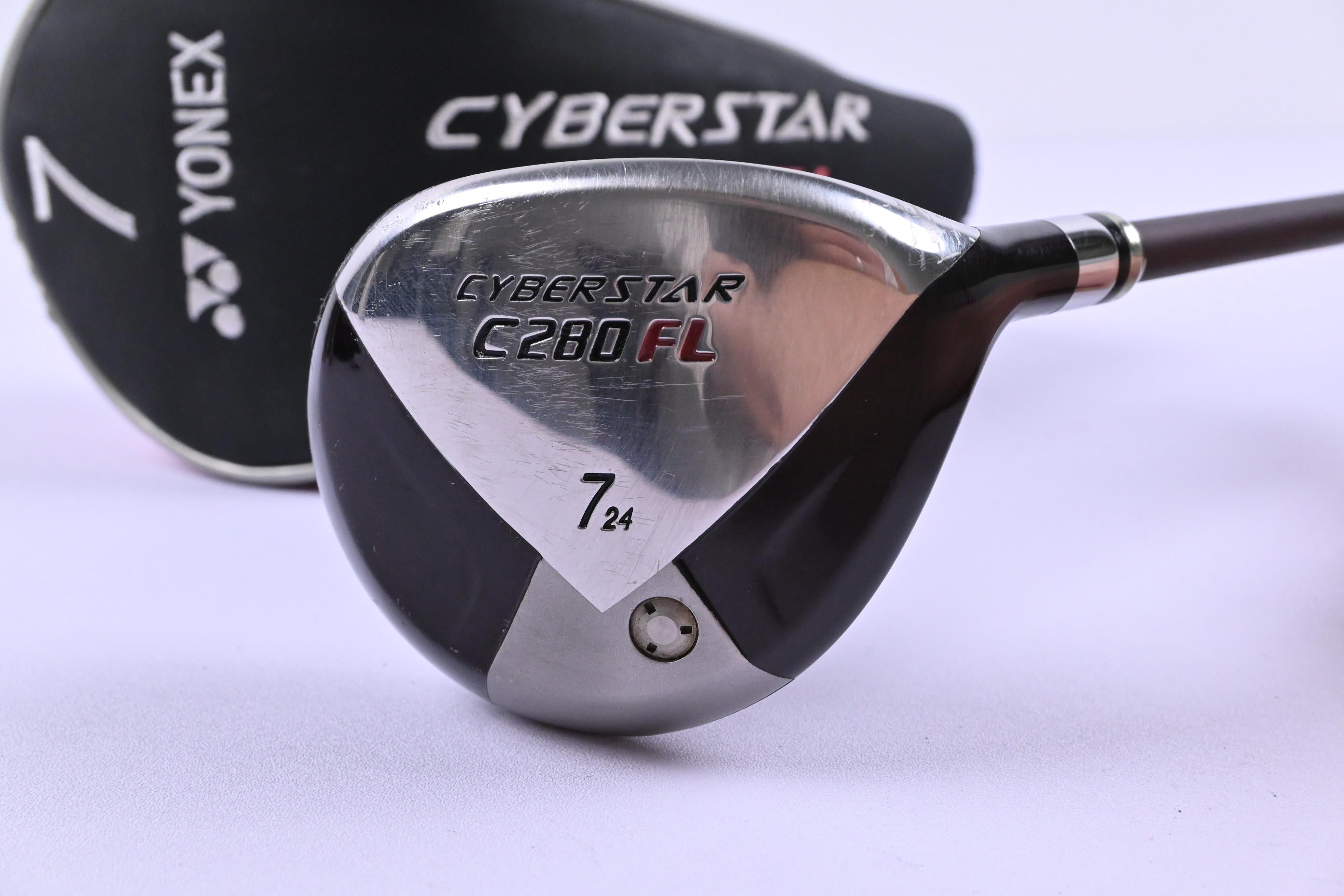 Ladies Yonex Cyberstare C280 #7 Wood / 24 Degree / Ladies Flex Yonex HS60 Shaft