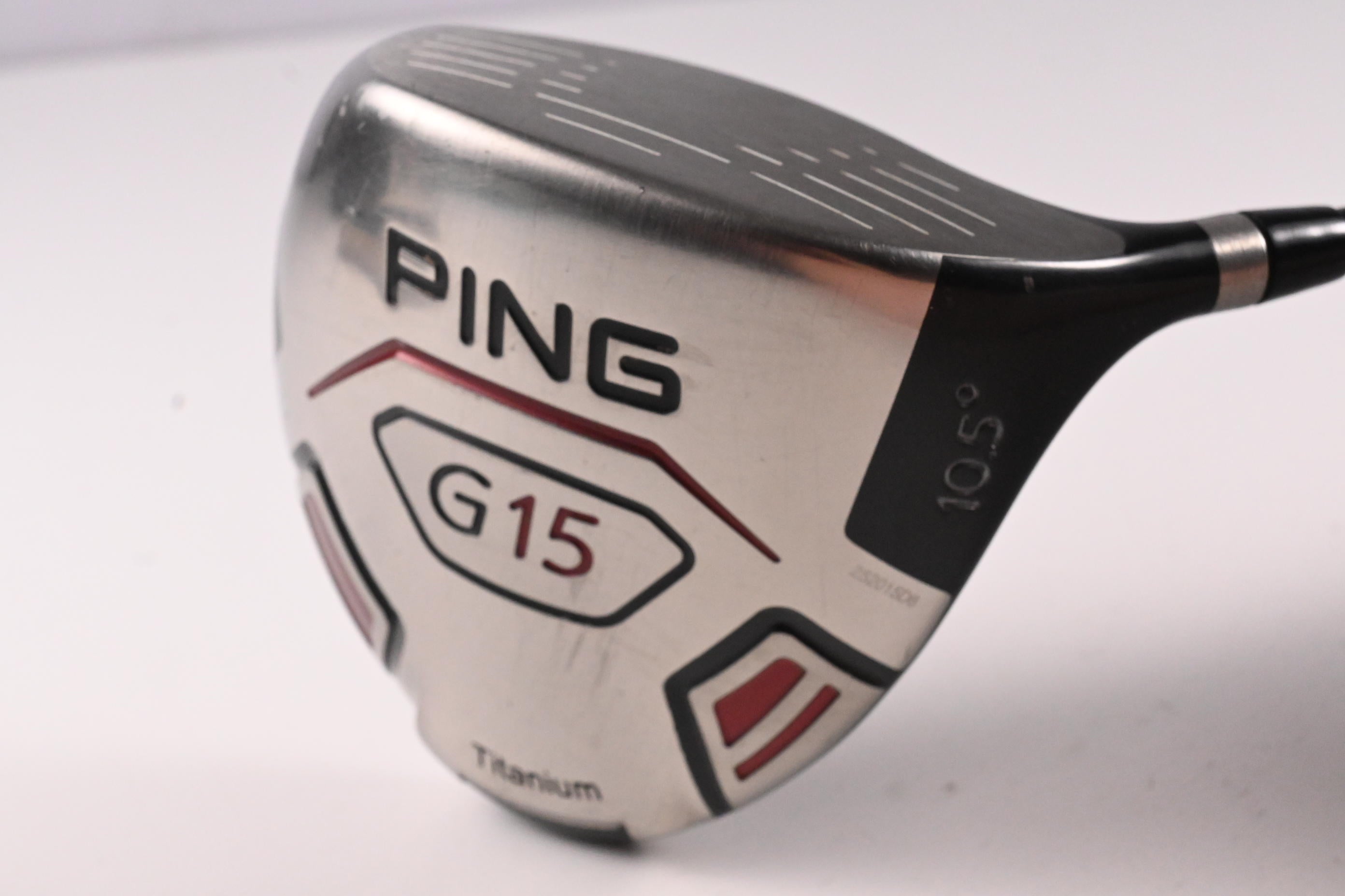 Ping G15 Driver / 10.5 Degree / Regular Flex Aldila Serrano 60 Shaft