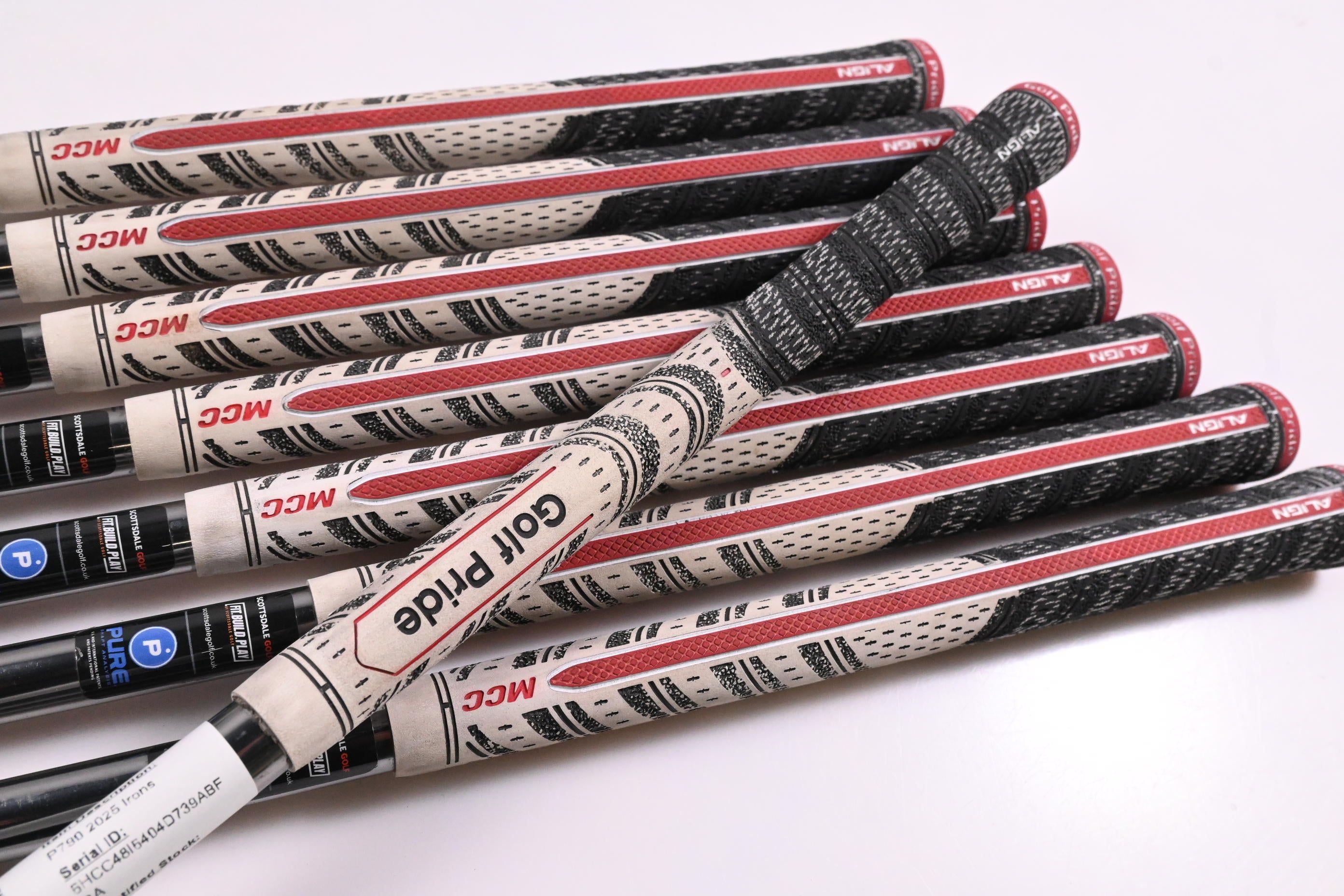 Taylormade P790 2025 Irons / 4-PW+GW / Stiff Flex Accra TZ 85 Shafts