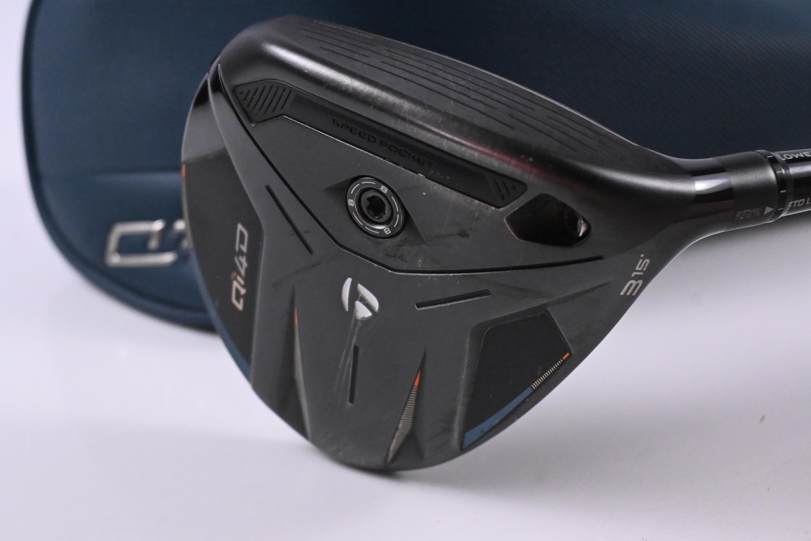 Taylormade Qi4D #3 Wood / 15 Degree / X-Flex UST ProForce V2 7 Shaft