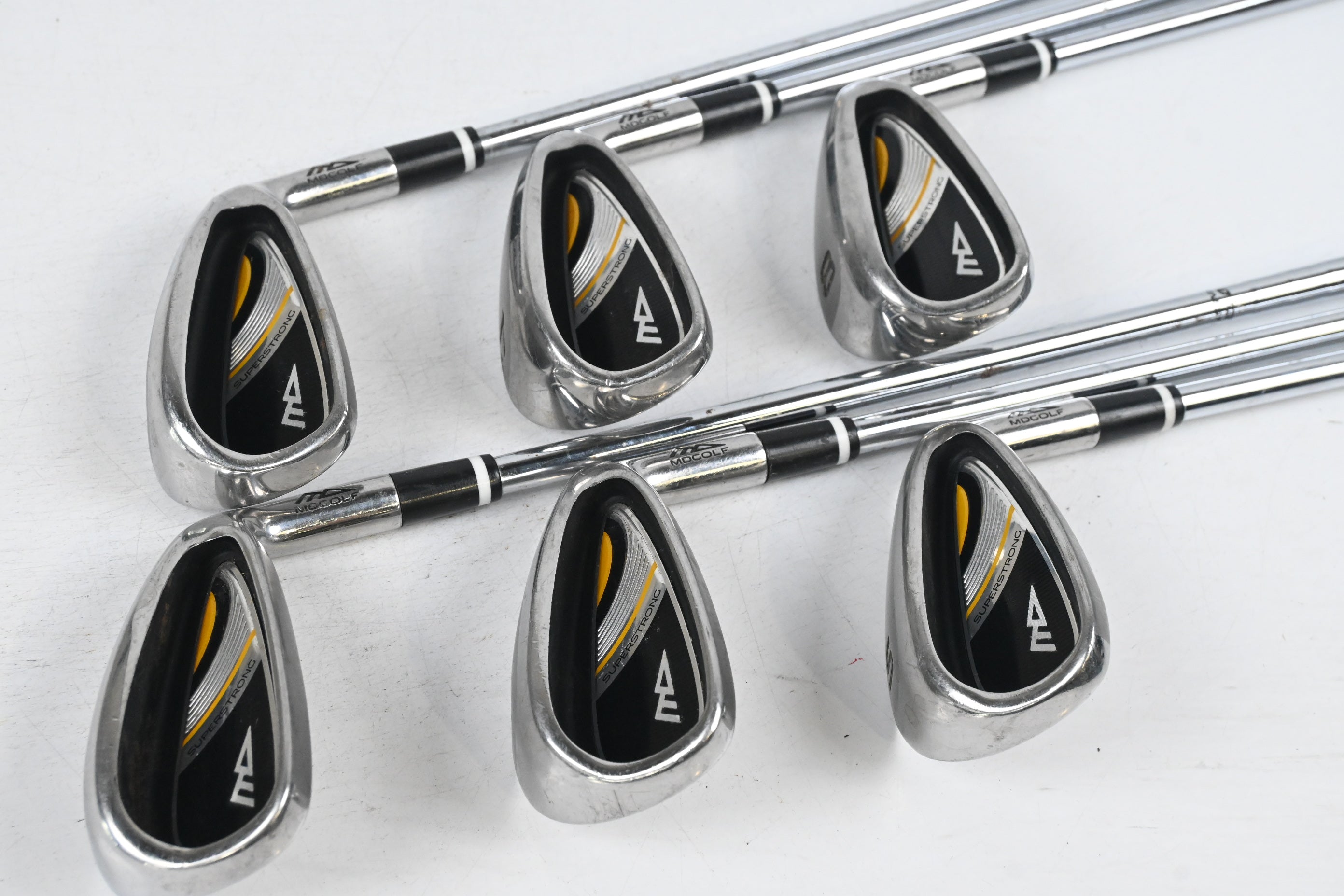 MD Superstrong Irons / 6-PW+SW / Regular Flex Release + Shafts
