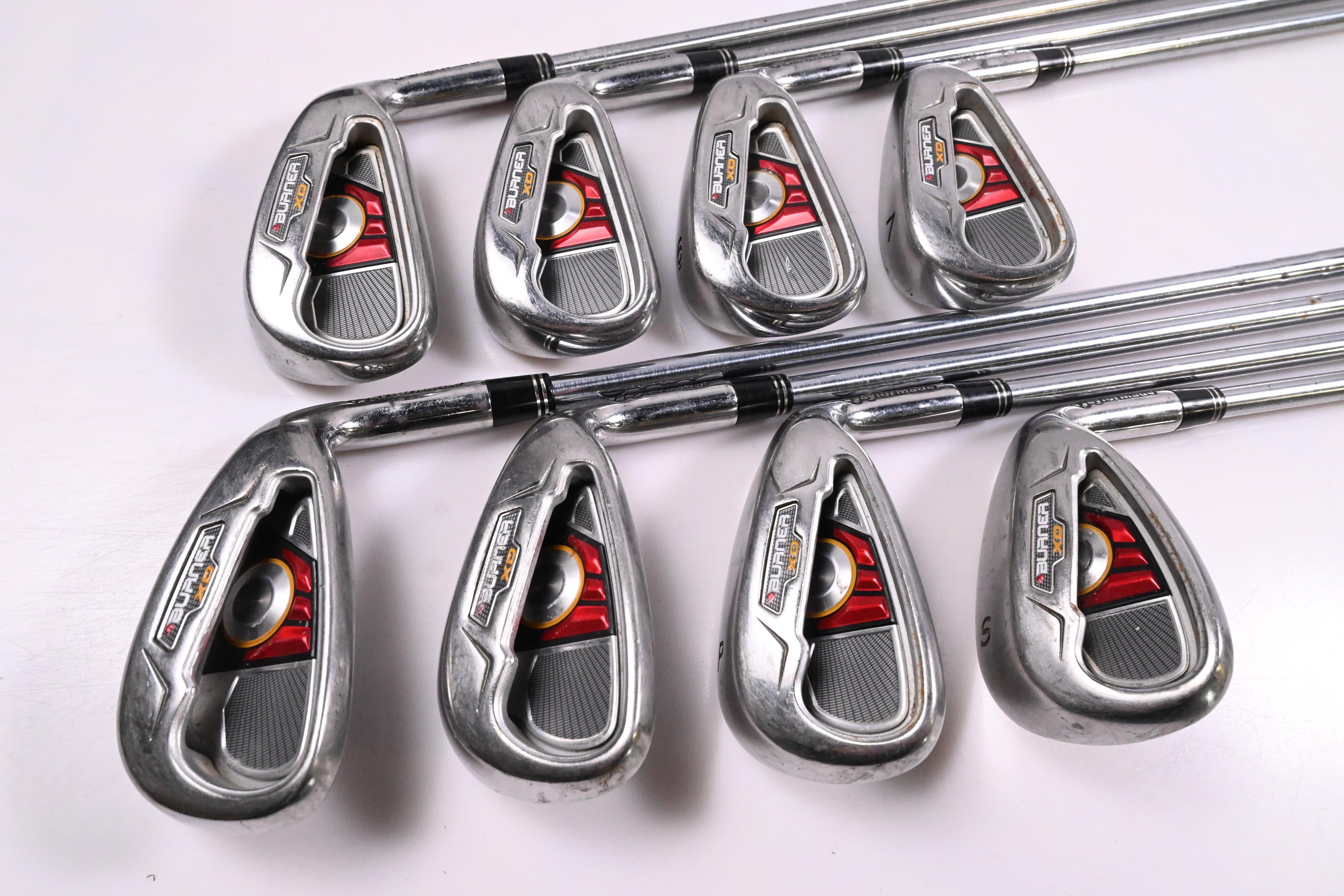 Taylormade Burner XD Irons / 4-PW+SW / Regular Flex Taylormade 60 Shafts