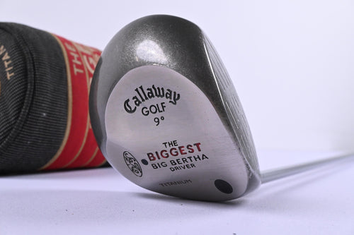 Callaway Biggest Big Bertha Driver / 9 Degree / Regular Flex Callaway UL Shaft