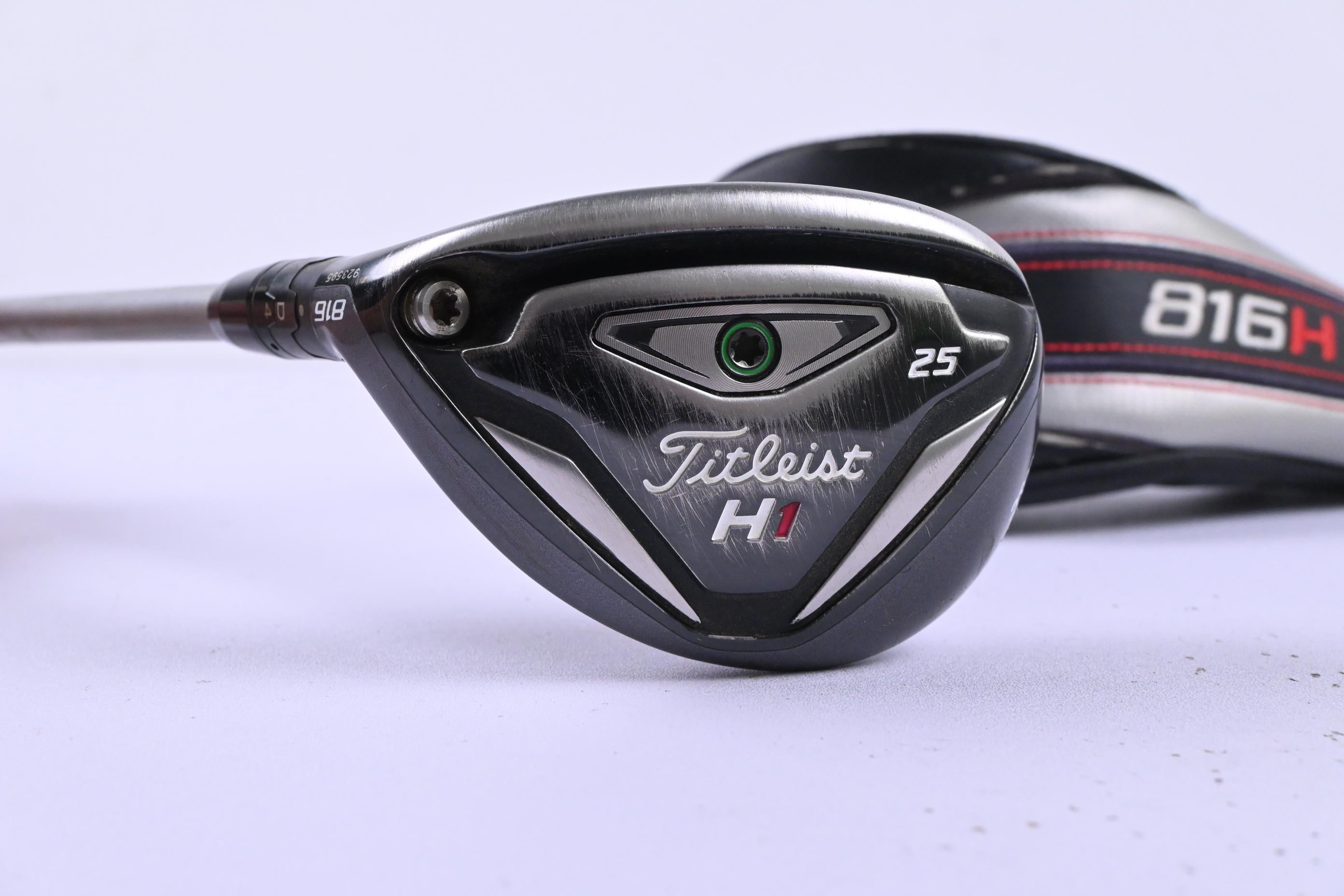 Left Hand Titleist 816 H2 #5 Hybrid / 25 Degree / Regular Flex S+ Blue 70 Shaft