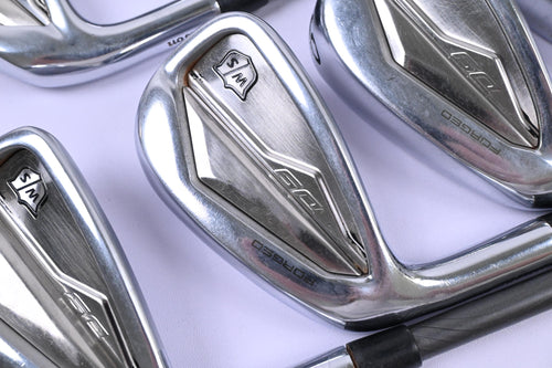 Left Hand Wilson D9 Forged Irons / 4-PW / Regular Flex EvenFlow Green 65 Shafts