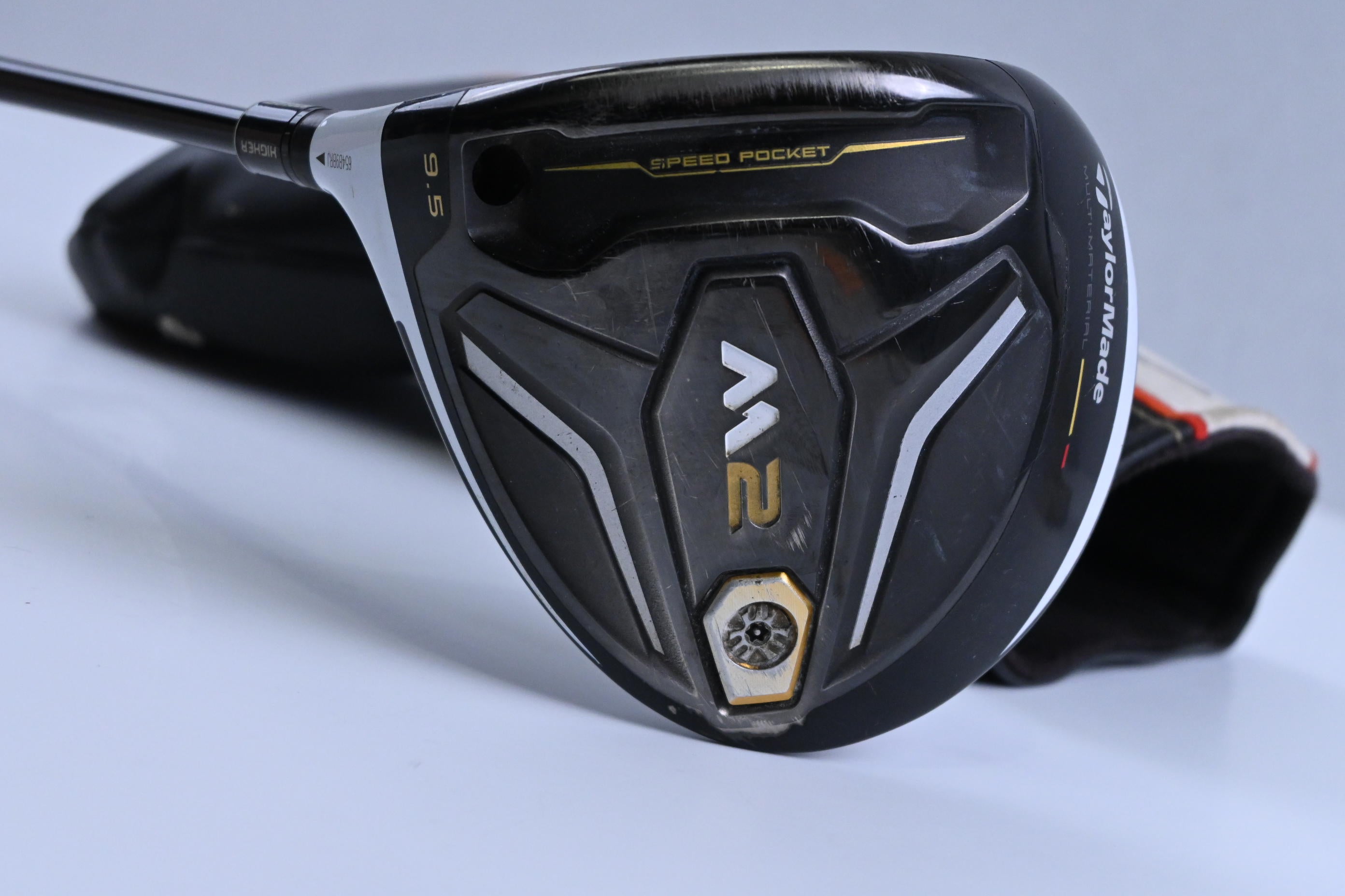 Left Hand Taylormade M2 2016 Driver / 9.5 Degree / Stiff Flex Fujikura Pro 60