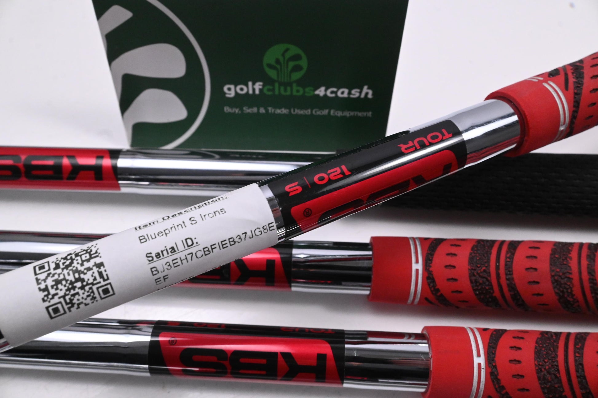 Ping i530/Blueprint S Combo Irons / 4-PW / Black Dot / Stiff Flex KBS Tour 120