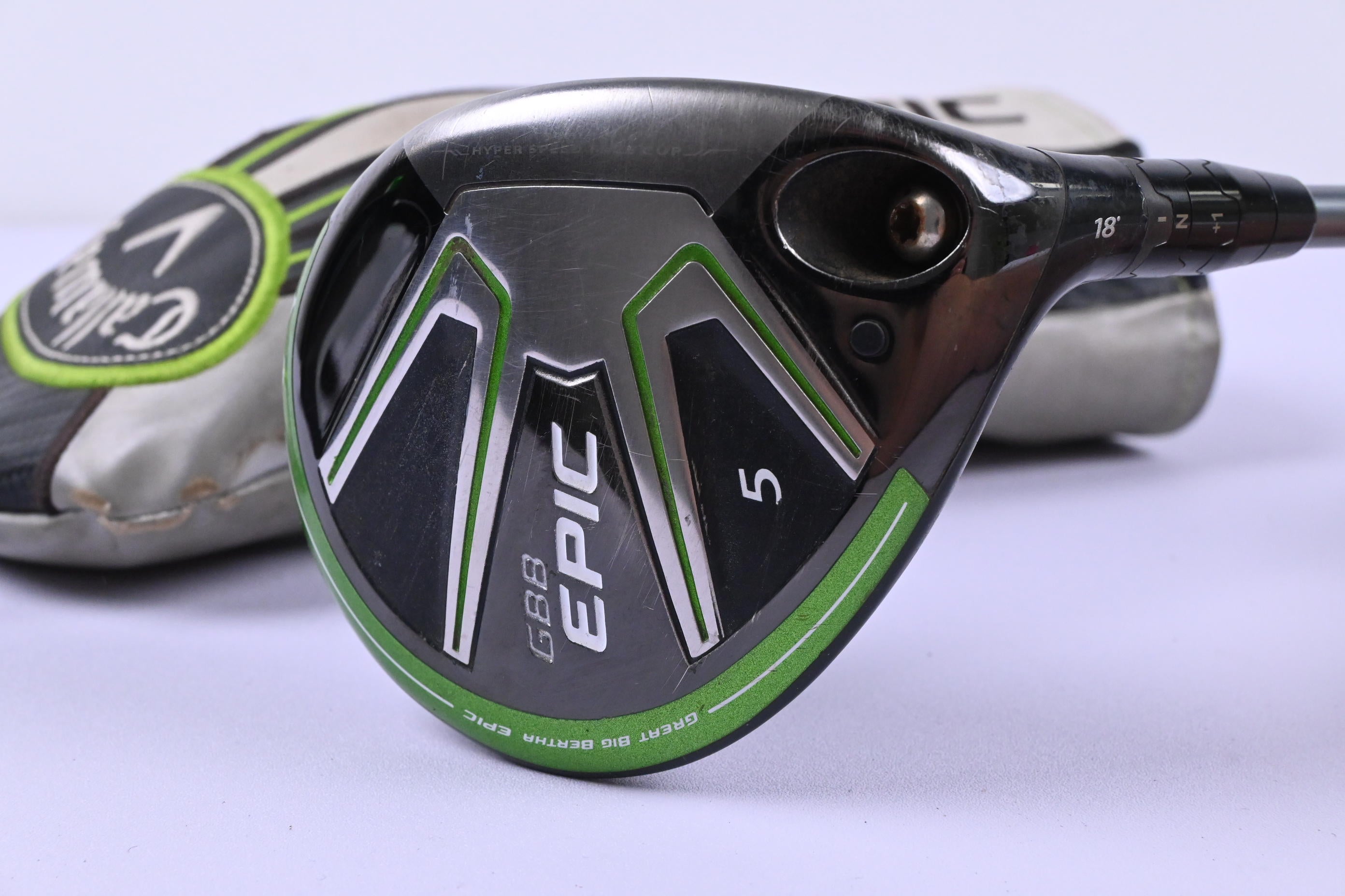 Callaway GBB Epic #5 Wood / 18 Degree / Stiff Flex HZRDUS T800 65 Shaft