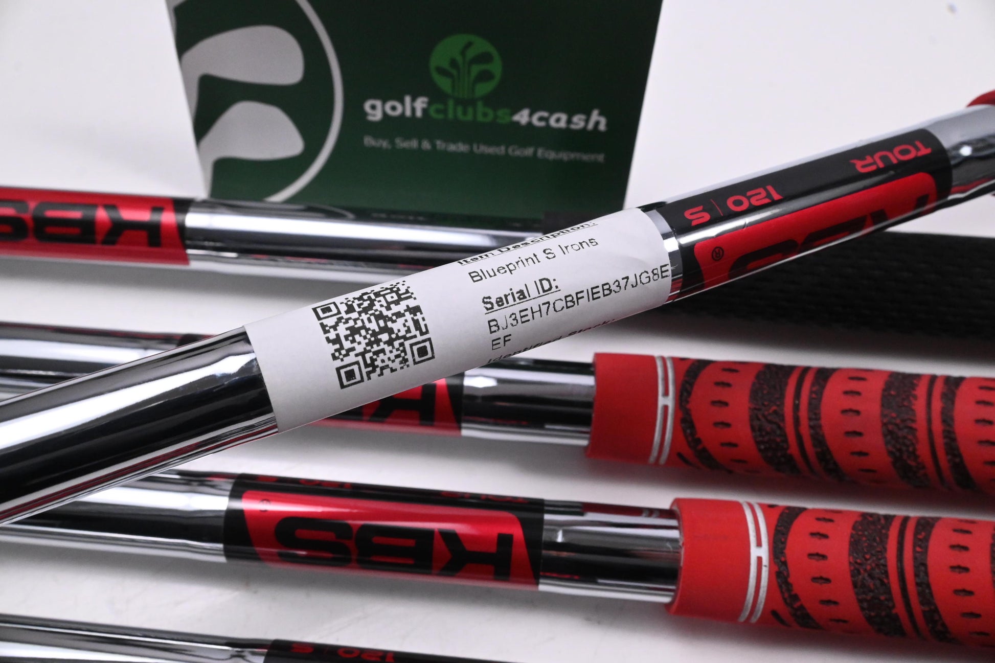 Ping i530/Blueprint S Combo Irons / 4-PW / Black Dot / Stiff Flex KBS Tour 120