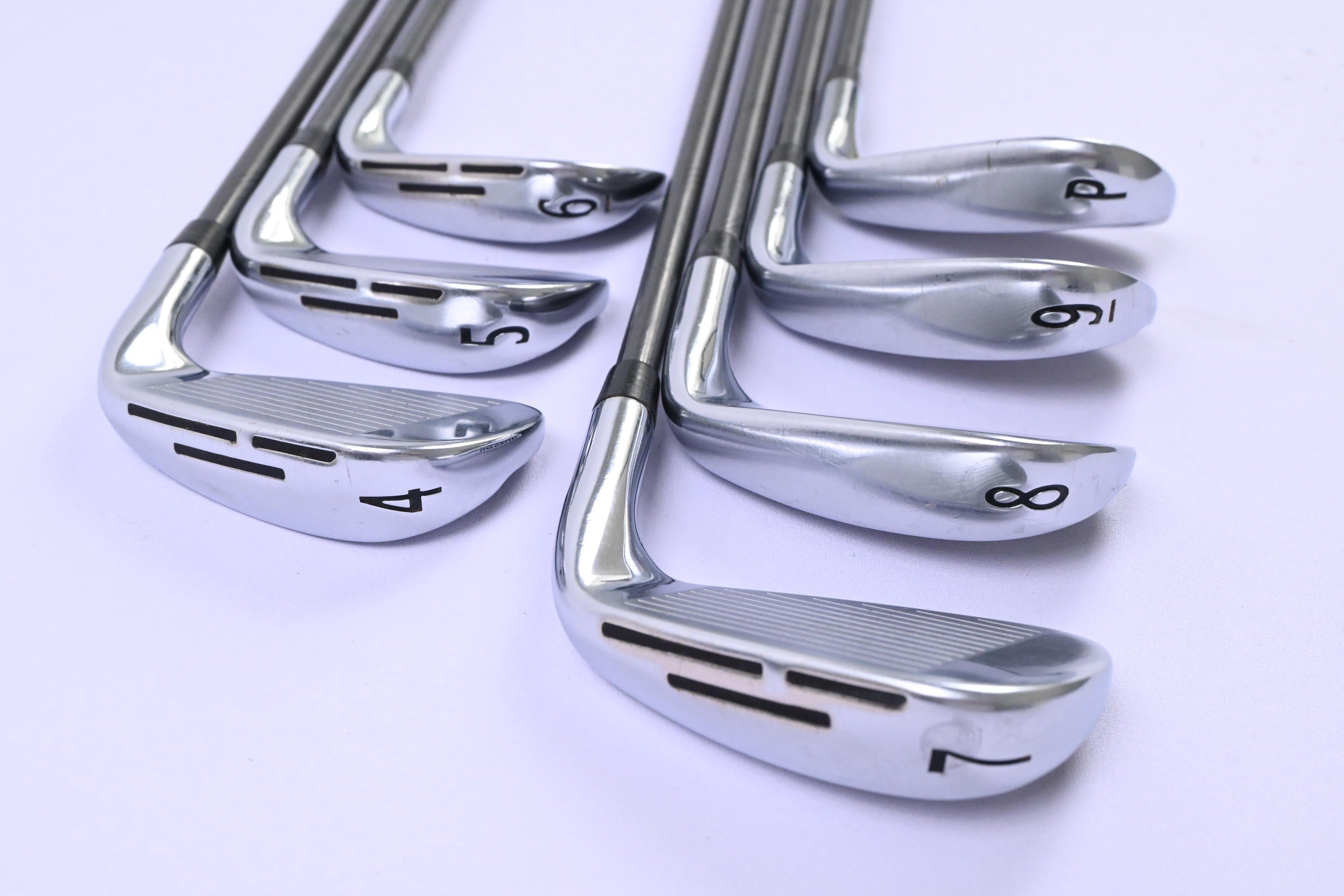 Left Hand Wilson D9 Forged Irons / 4-PW / Regular Flex EvenFlow Green 65 Shafts
