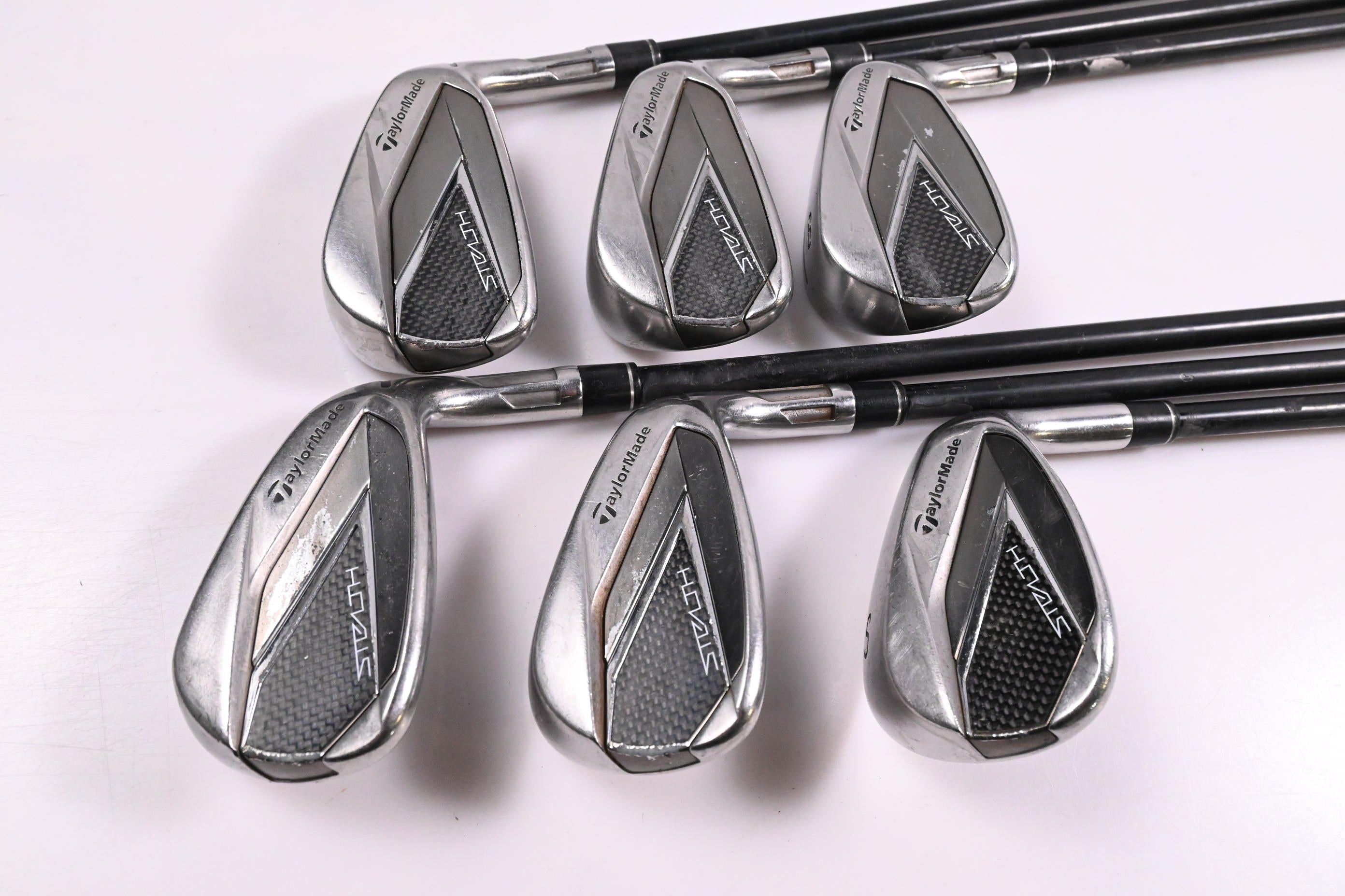 Taylormade Stealth Irons / 6-PW+SW / Senior Flex Ventus Red 5 Shafts