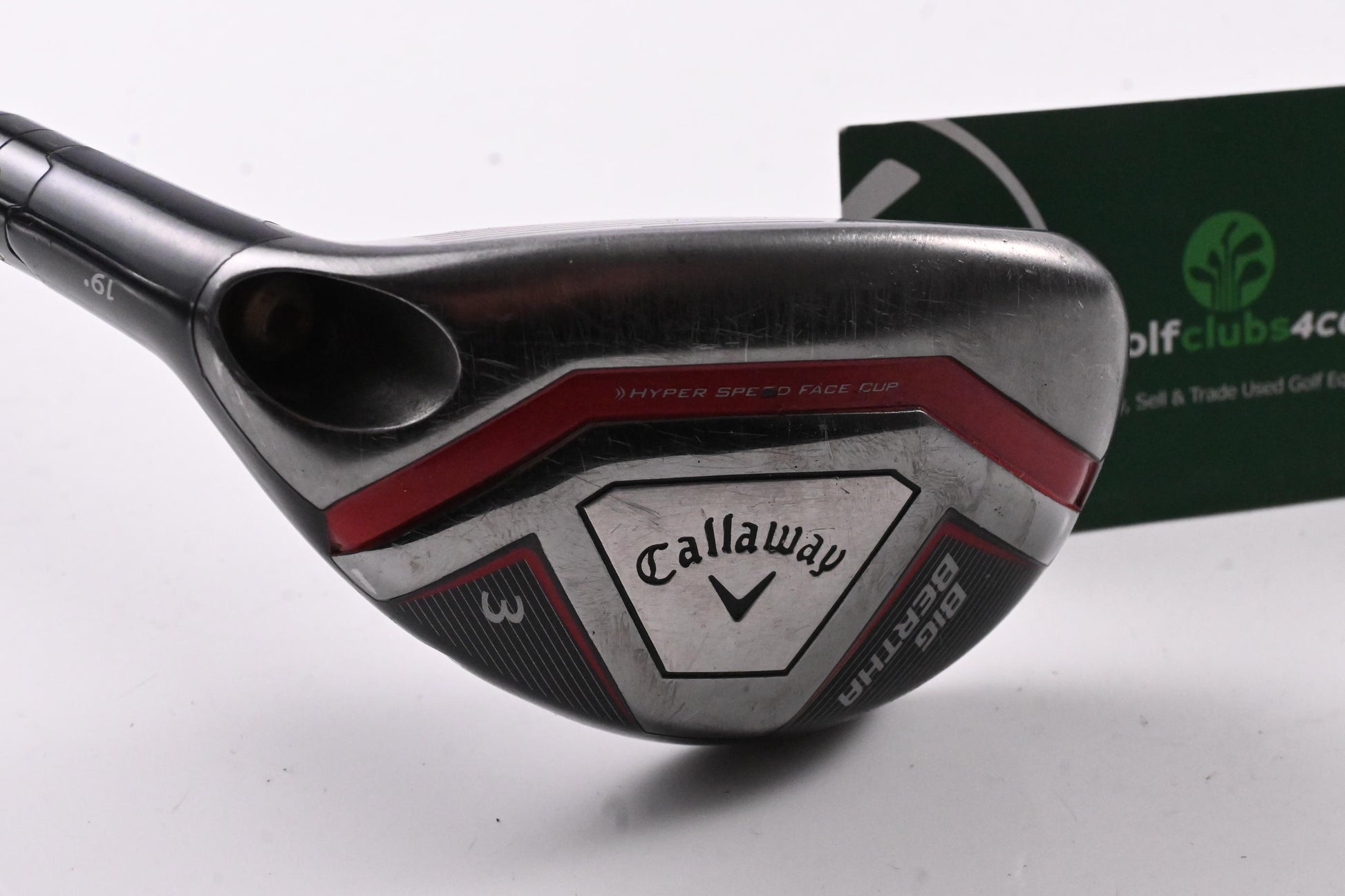 Left Hand Callaway Big Bertha 2015 #3 Hybrid / 19 Degree / Regular Flex Recoil