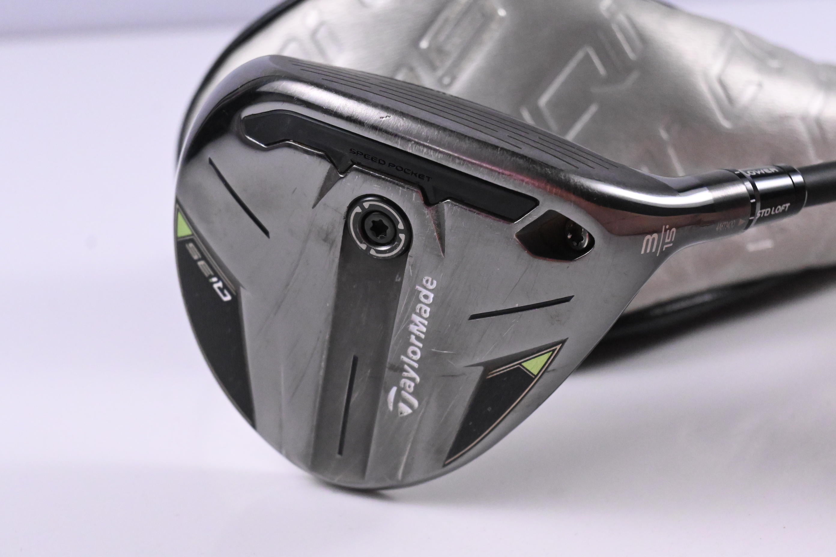 Taylormade Qi35 #3 Wood / 15 Degree / Stiff Flex Reax 65 Shaft